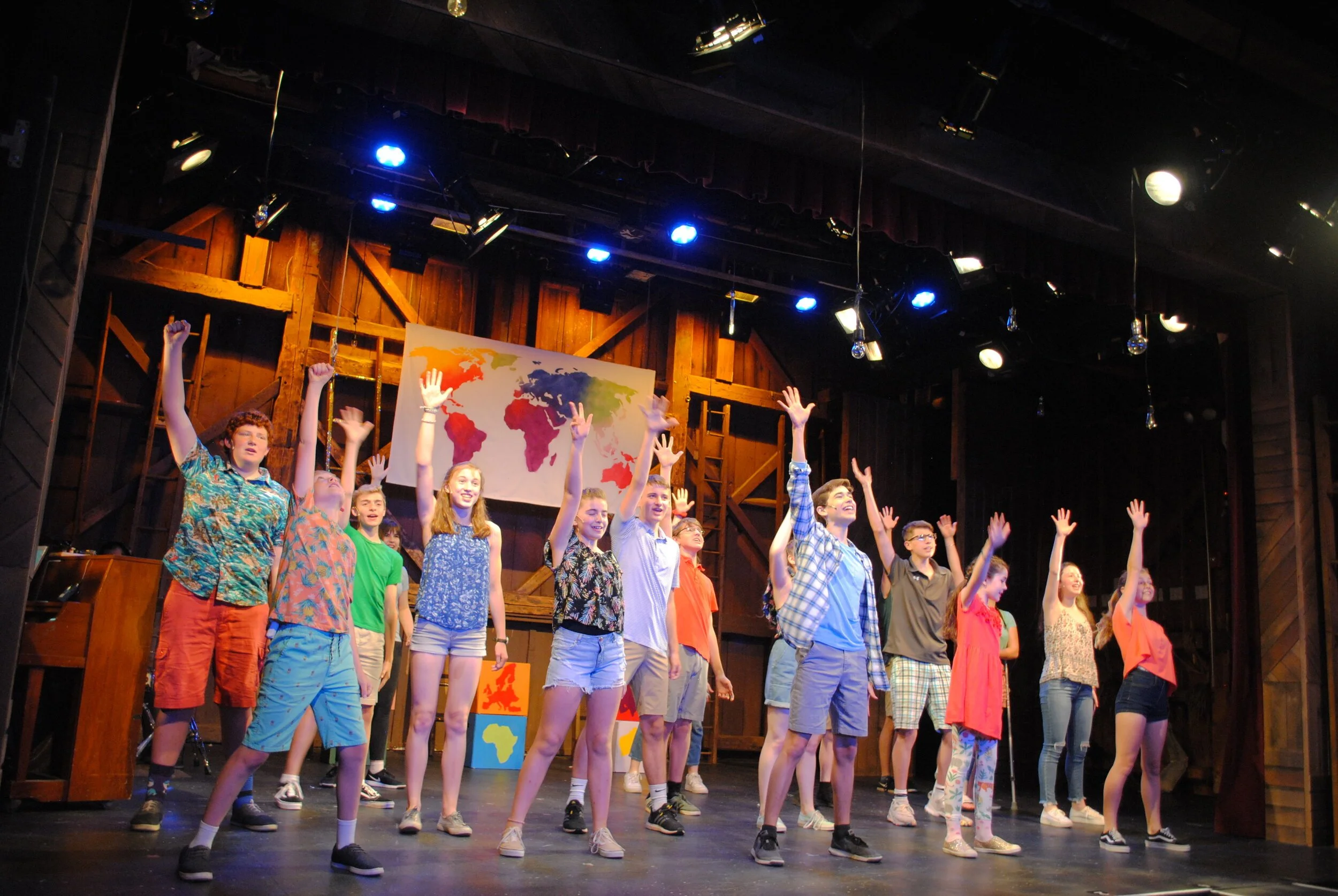 Outdoor Theatre Workshop, a collaboration between the Barn Playhouse and the Hay Estate 