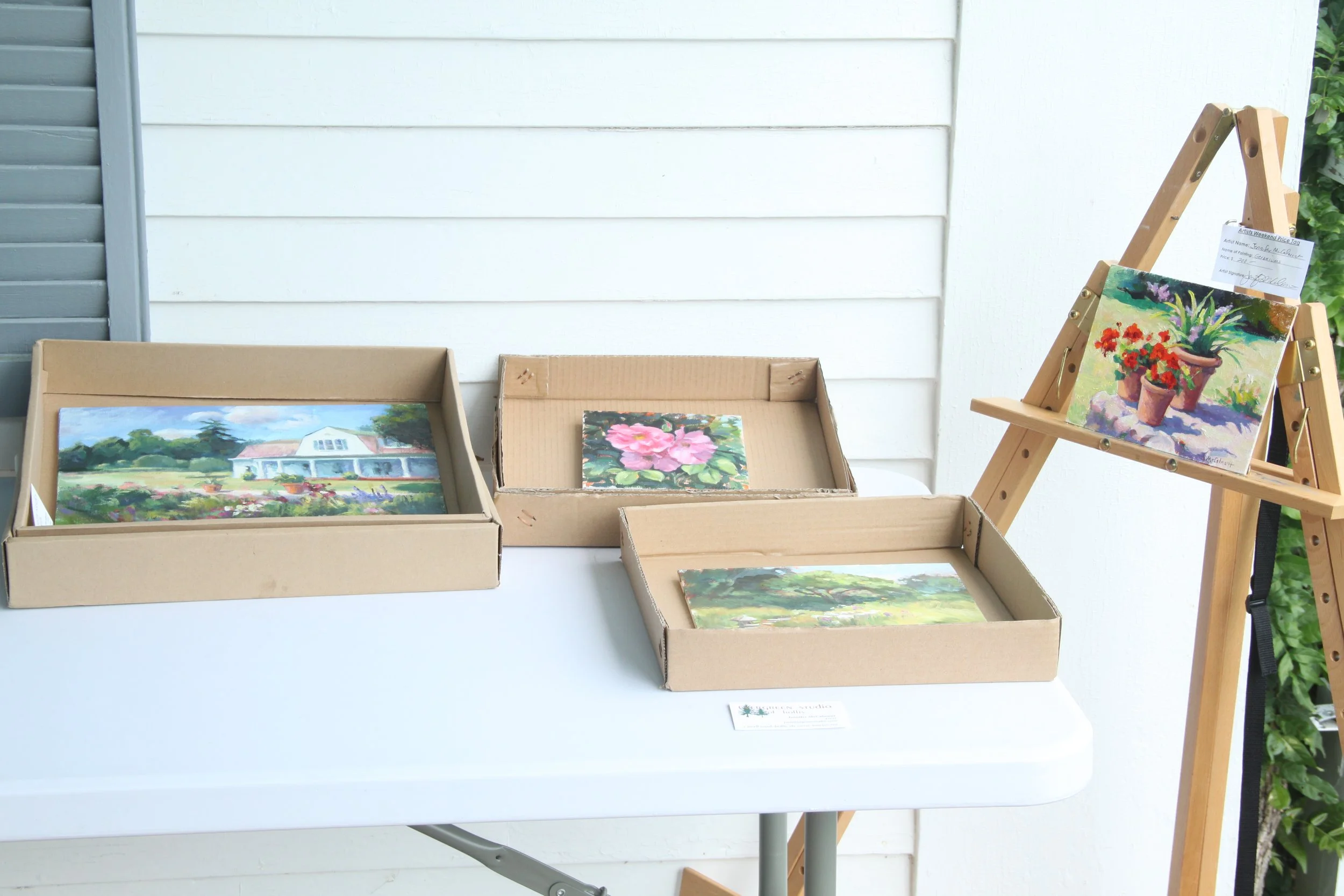 Wet Paint Sale and Reception