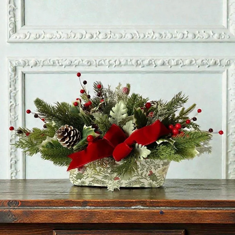Deck the Halls with Boughs and Blooms: A Holiday Centerpiece Workshop