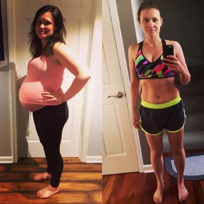 Zivile Skibarka 6 months of hard work at CrossFit. It works! Looking great Zivile!