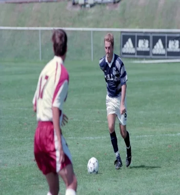 Look at this gem. Can anyone guess who this is?