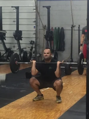 Angel Reyes - This kind of look tells you he's going all out on this lift. This is how you know an athlete is giving you all they have even if for one rep.
