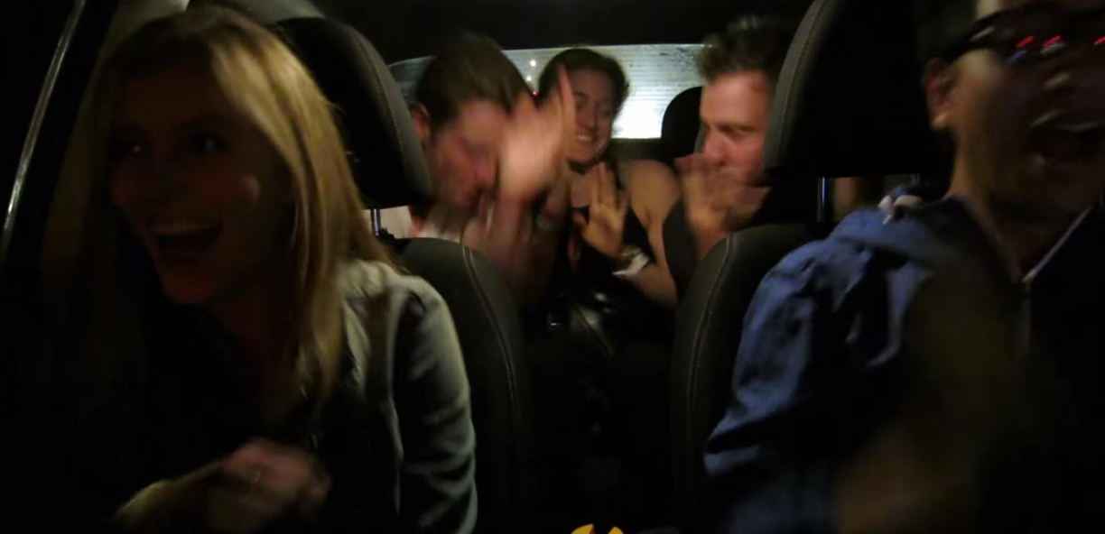 Inebriated Friend Group Experiences Spiritual Awakening in Uber Conversation