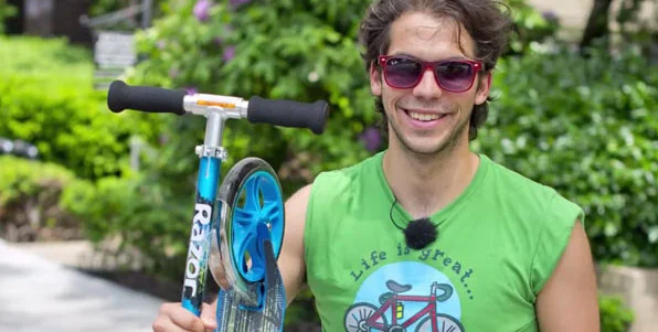 Razor Scootering Student Changes Entire Tour Group's Mind About Attending FSU