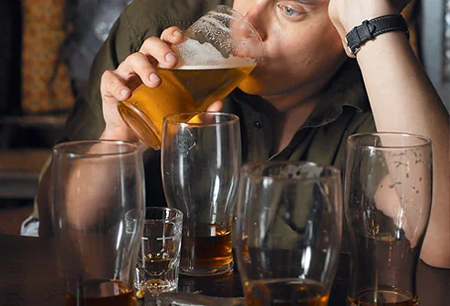 Student Still Struggling to Build Up Tolerance for His Beer Tasting Class Final