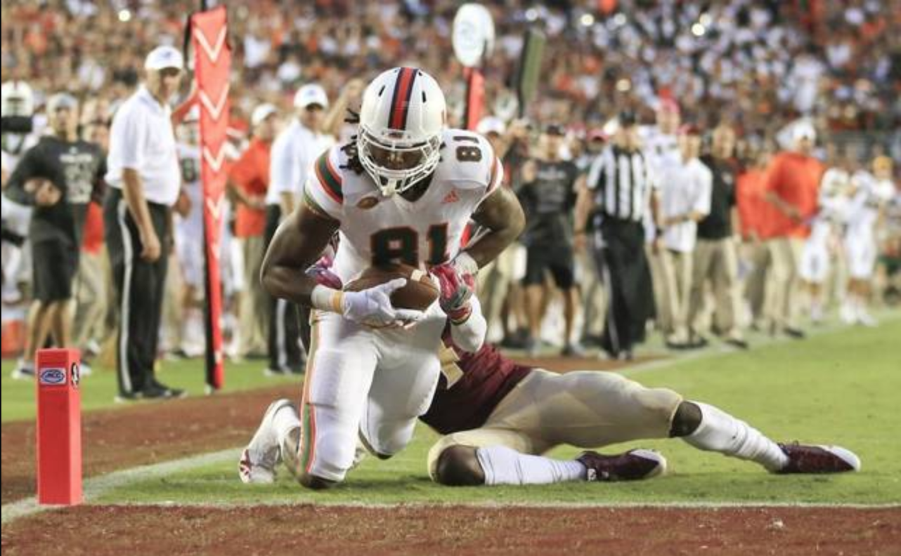 Miami Takes a Knee Right Before End Zone in Peaceful Protest Against Bad Football