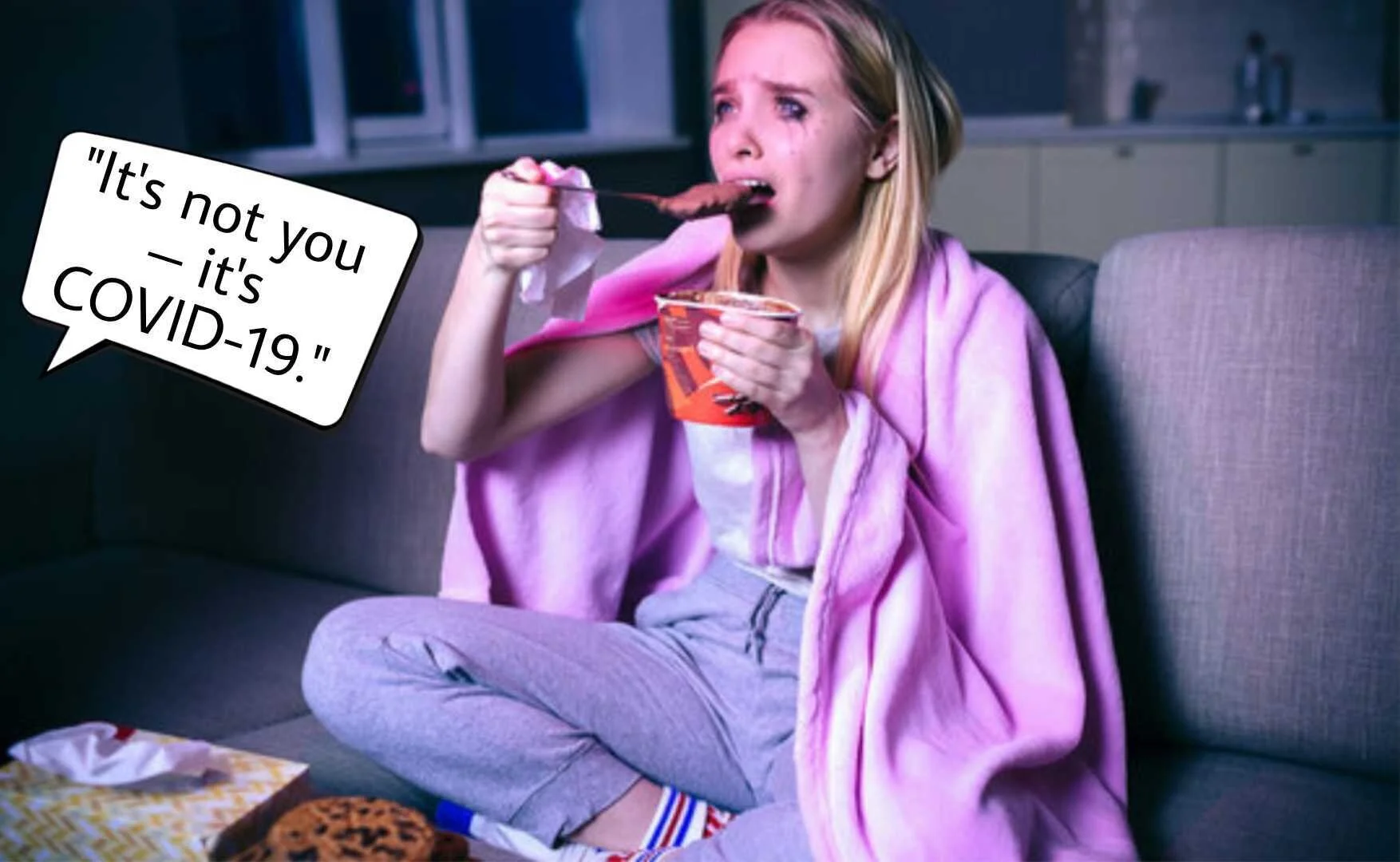 Local Woman Would Definitely Have a Valentine This Year if It Wasn’t for COVID