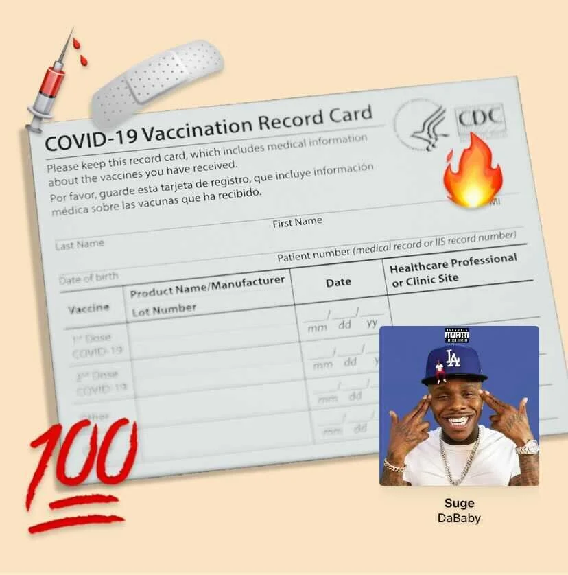 Guy Who Posted Vaccine Card Has Never Posted Girlfriend of 2 Years 