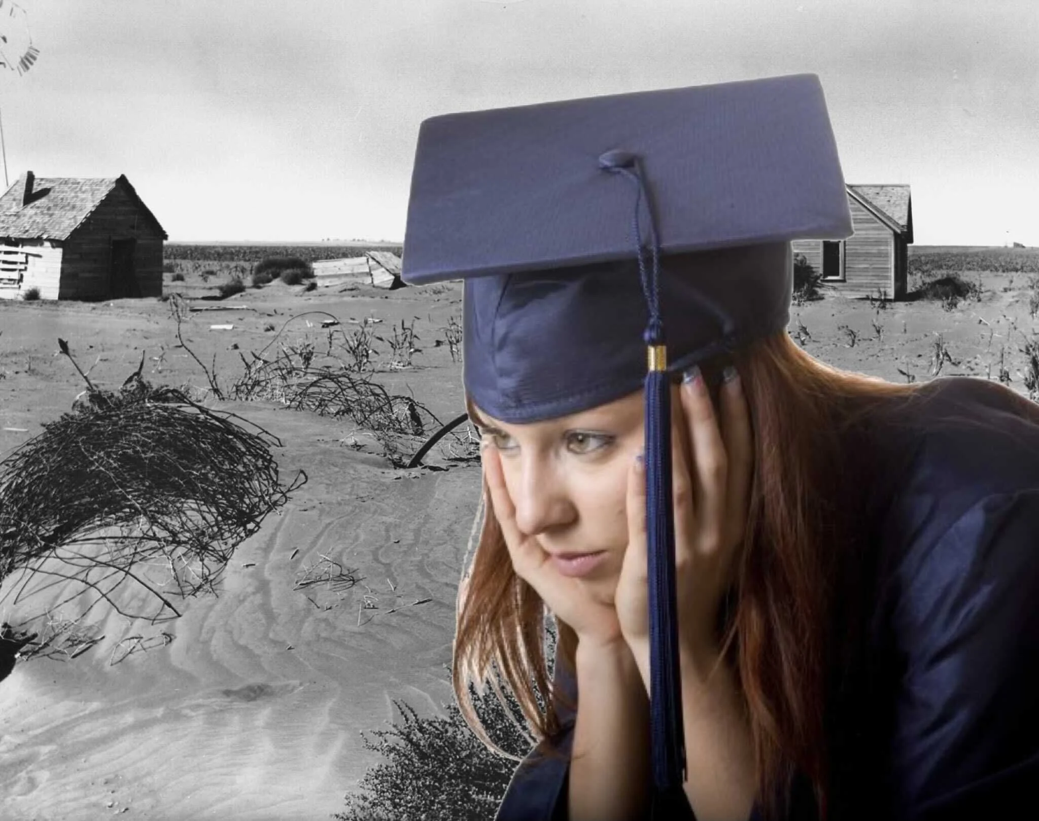 A Compare and Contrast of Extreme Living Conditions: Last Three Weeks of Semester vs. Dust Bowl