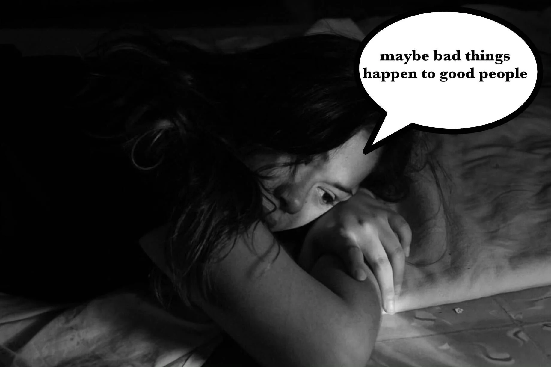 5 Ways To Play It off When He Mistakes Your Fupa for Your Boob