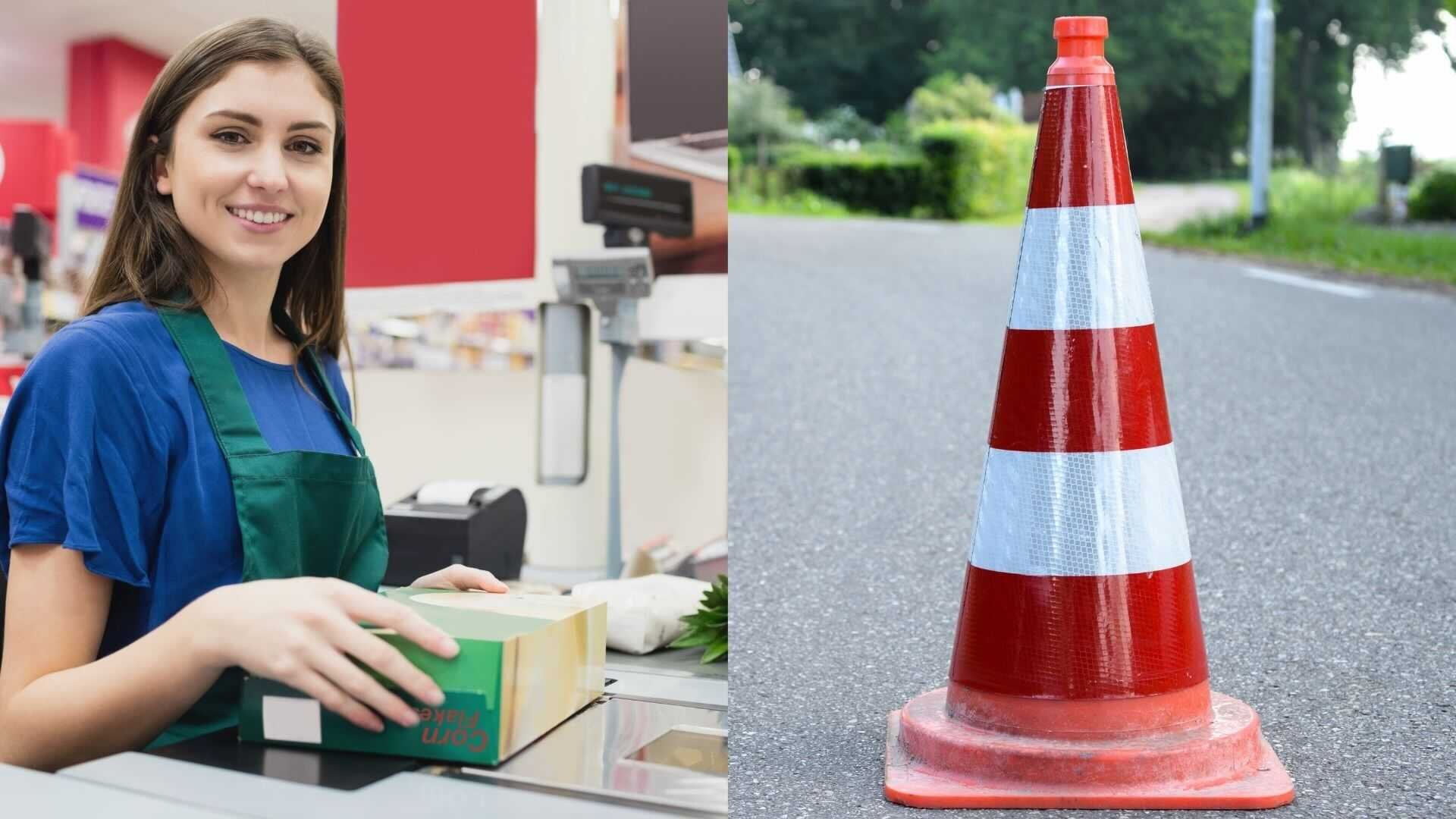 Grocery Store Employees To Be Used as Traffic Cones at Florida Vaccination Sites