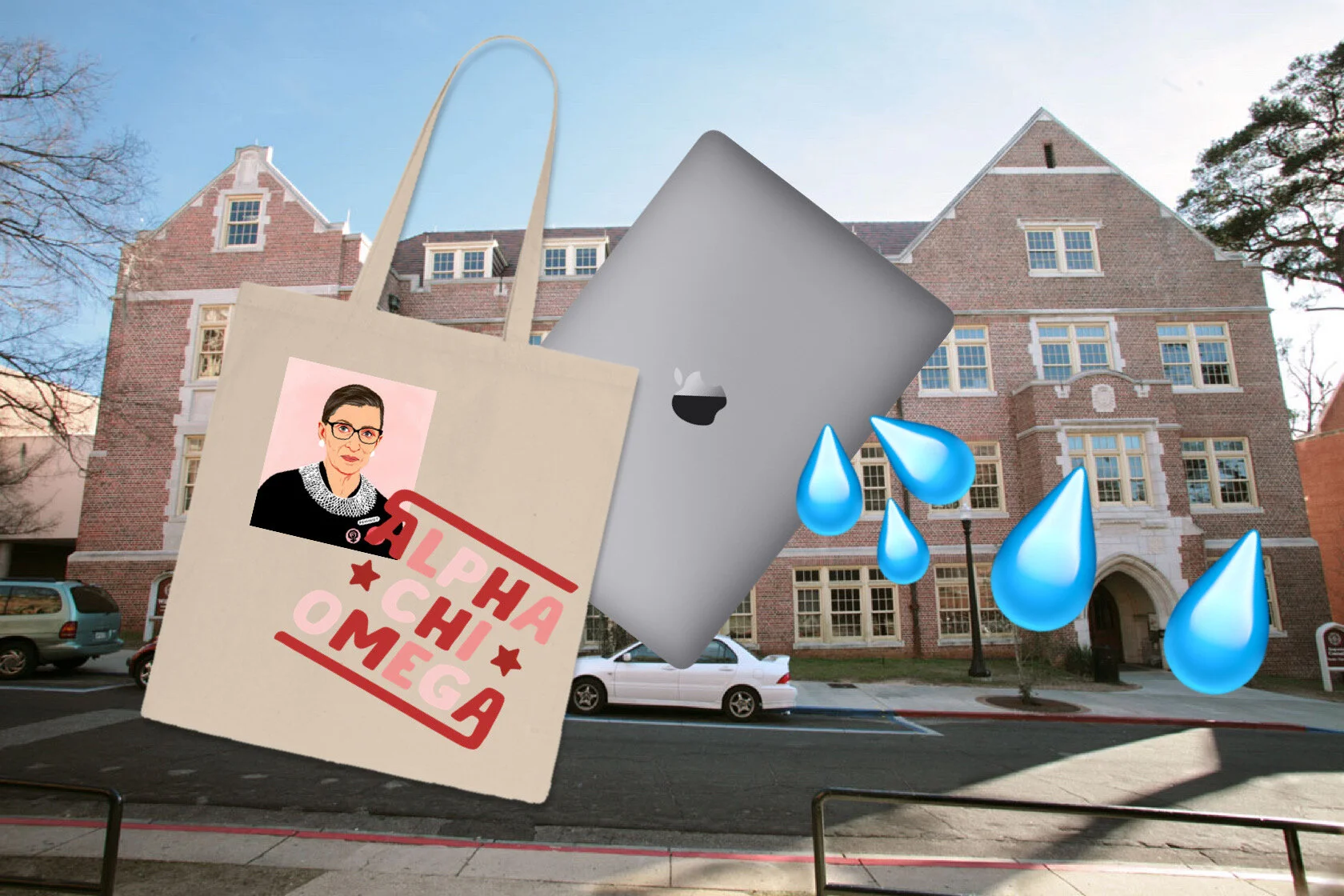 Apple Refusing To Replace Macbook for Tote Bag Girl Caught in Rain