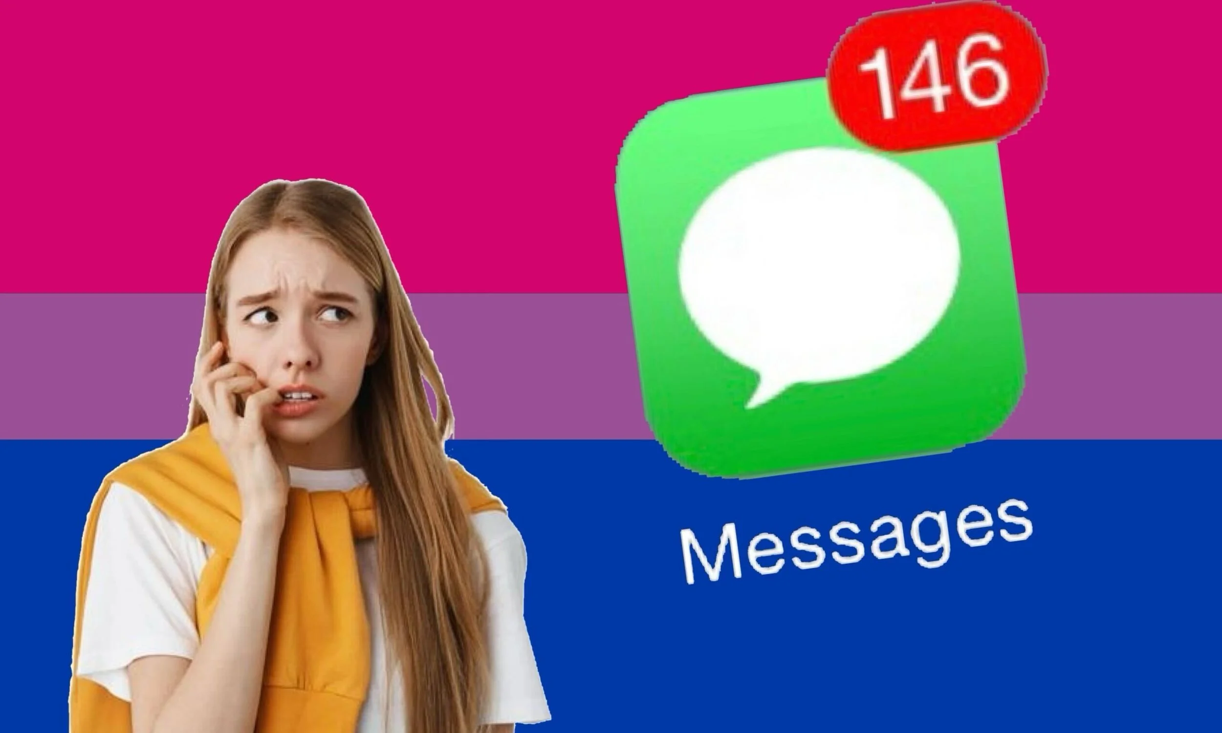 BREAKING: You’re Not “Bad at Texting,” You are Just Bisexual