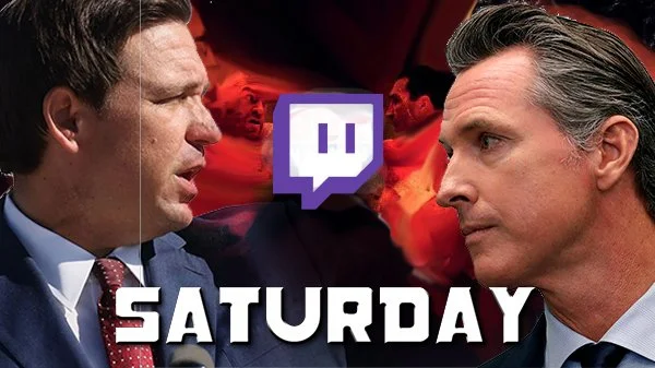 Newsom v DeSantis boxing match to be streamed on Twitch