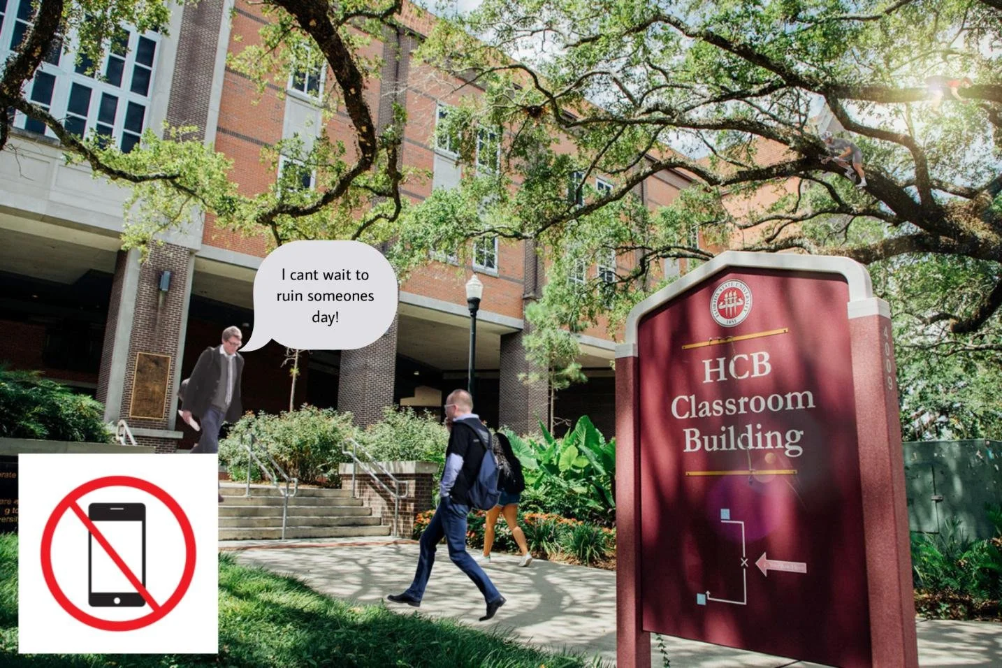 How To Walk On Campus Without Being a Fucking Nuisance