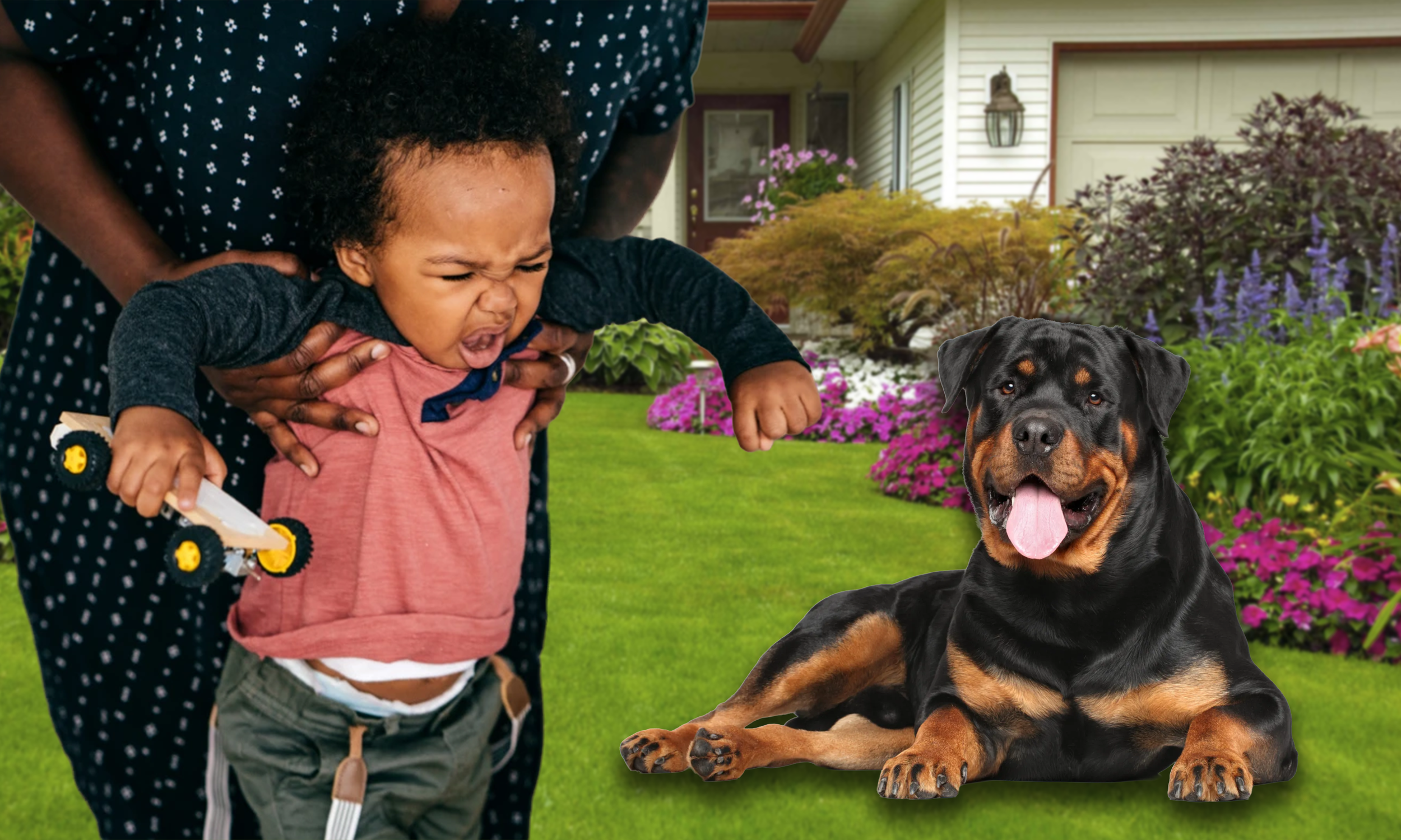 Rottweiler Survives Brutal Toddler Attack