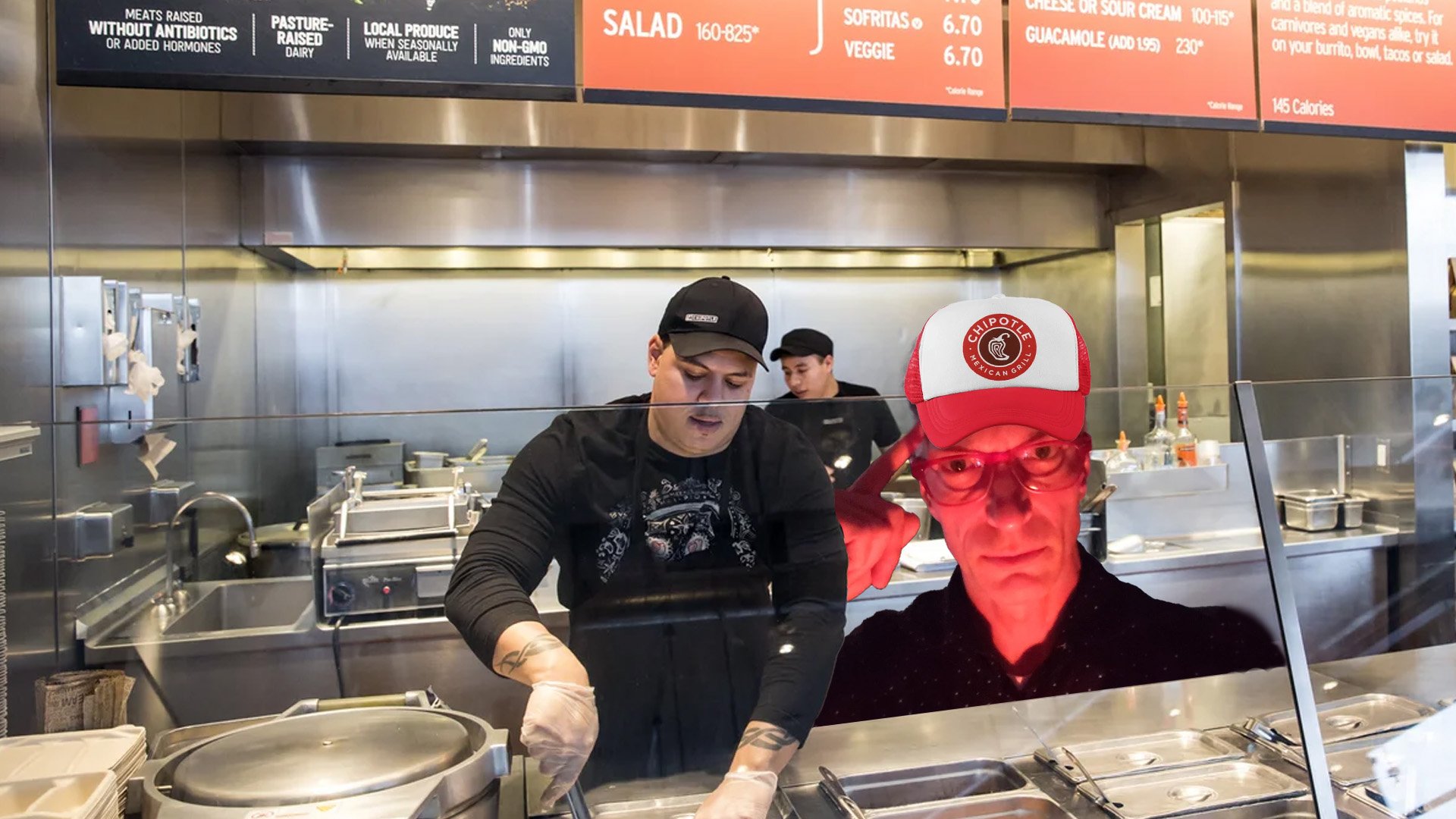 Chipotle Employee Clearly Trying to Kill You With Their Mind
