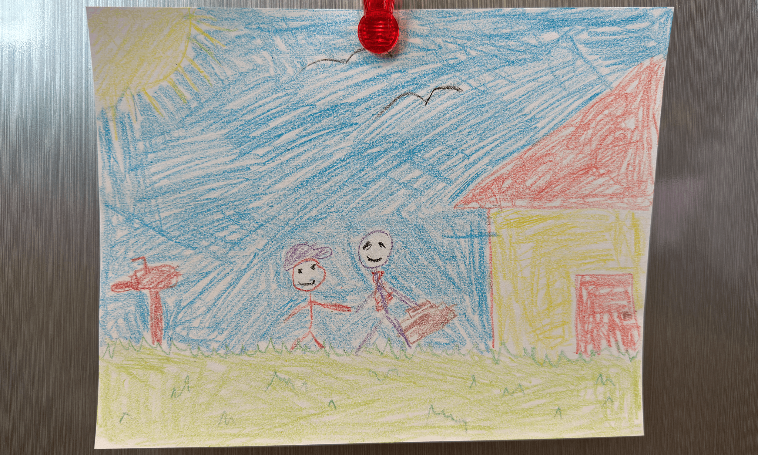 Drawing of My Dad and I Wins Oscar For Best Picture