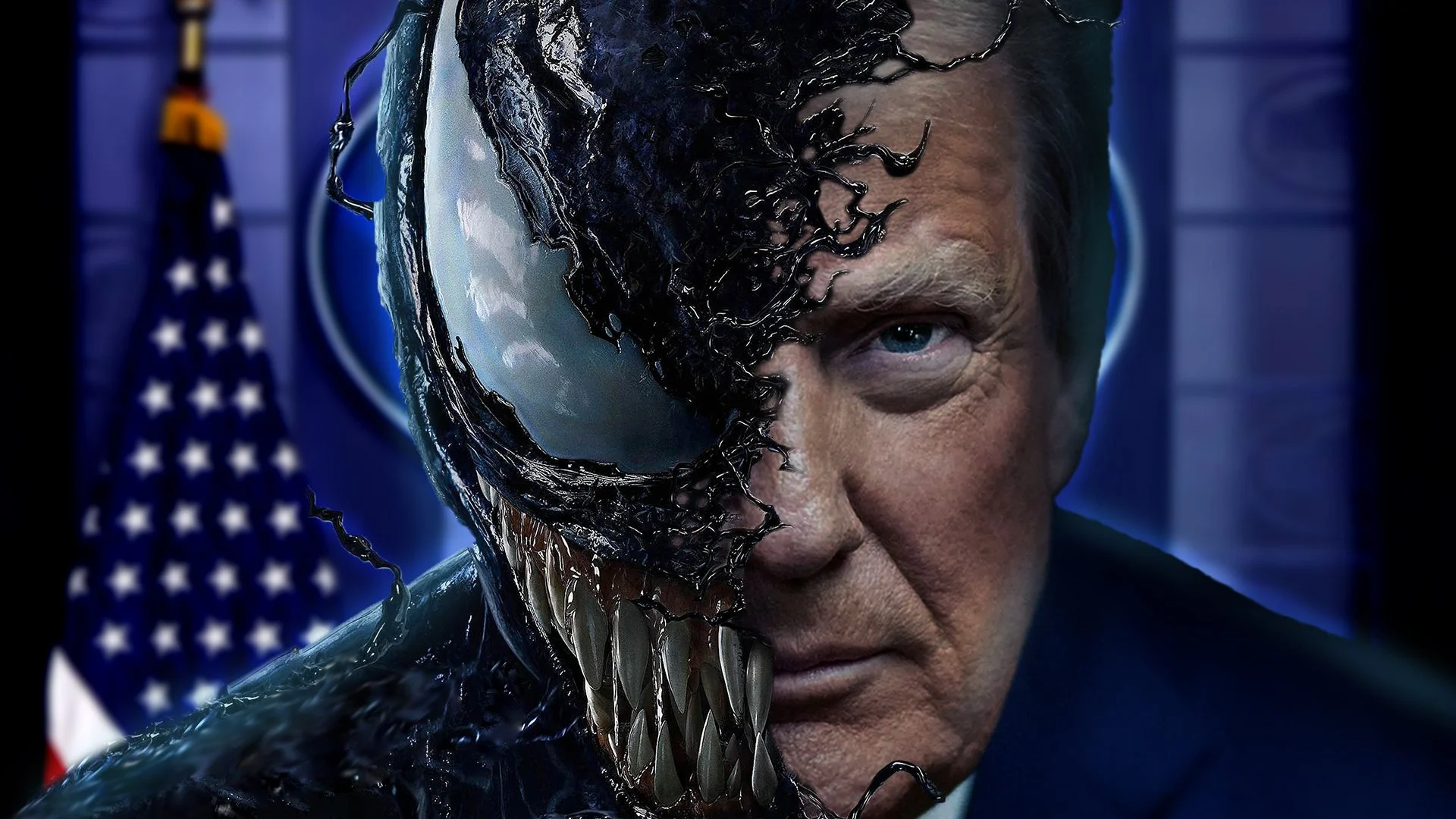 “We Will Make the World Great Again,” Says Symbiote-Suited Trump