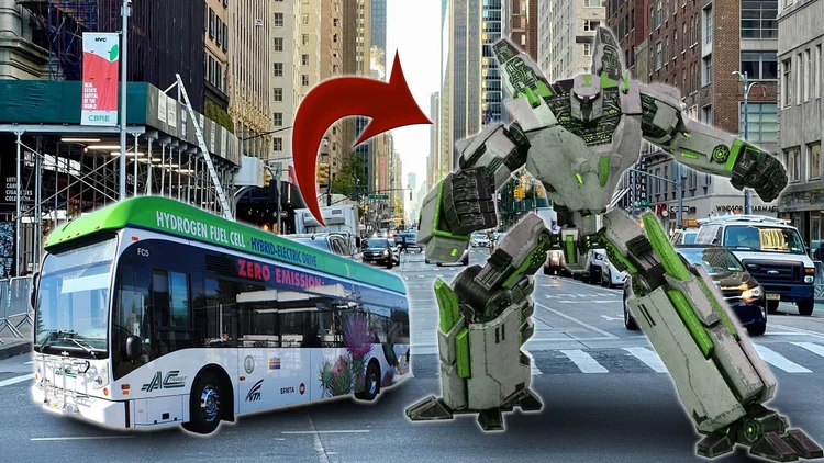 Forward-Thinking Autobot Transforms Into Public Transportation — The ...