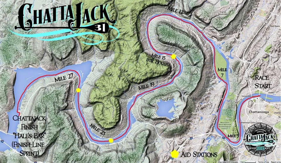 Is it Possible to Enjoy a 32 Mile Paddle Race?  A Look Back at ChattaJack 2015