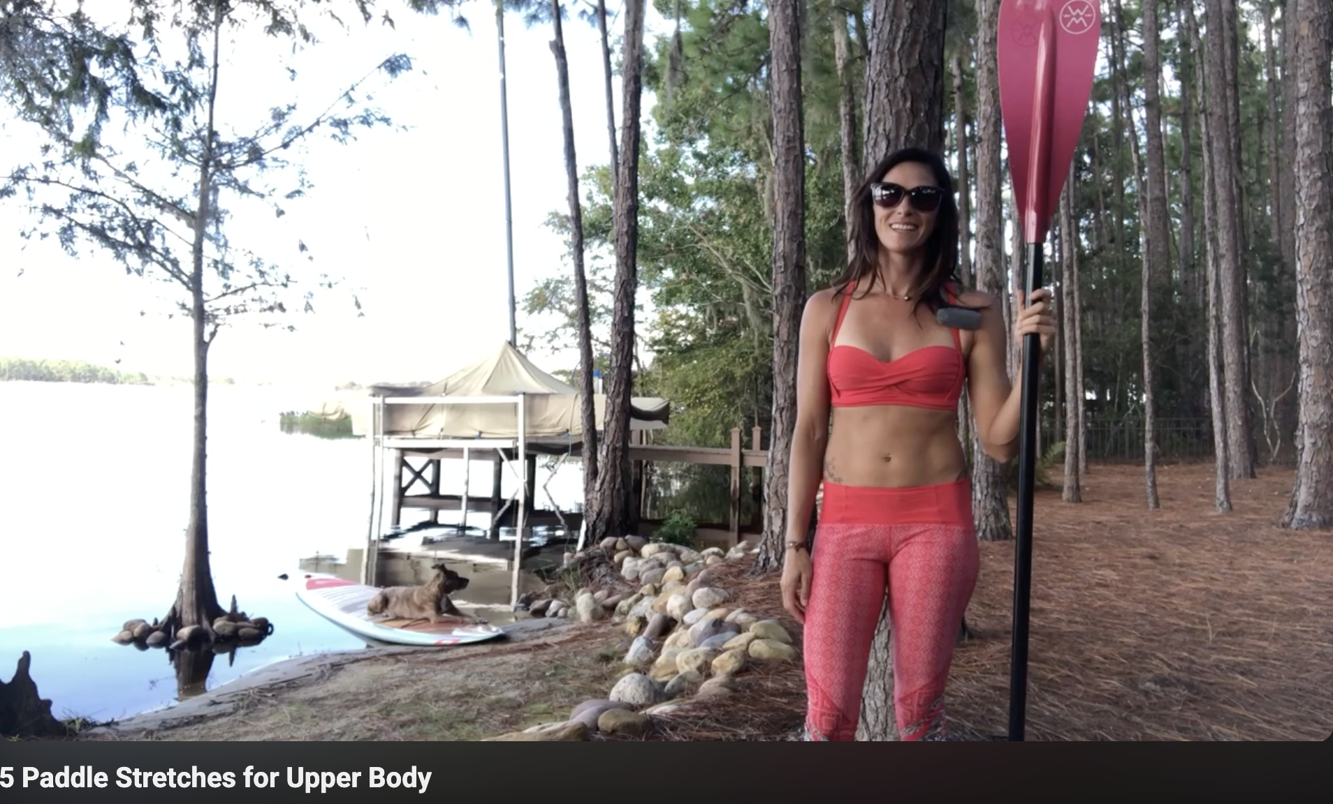 5 Paddle Stretches for your Upper Body - with 5 minute Video