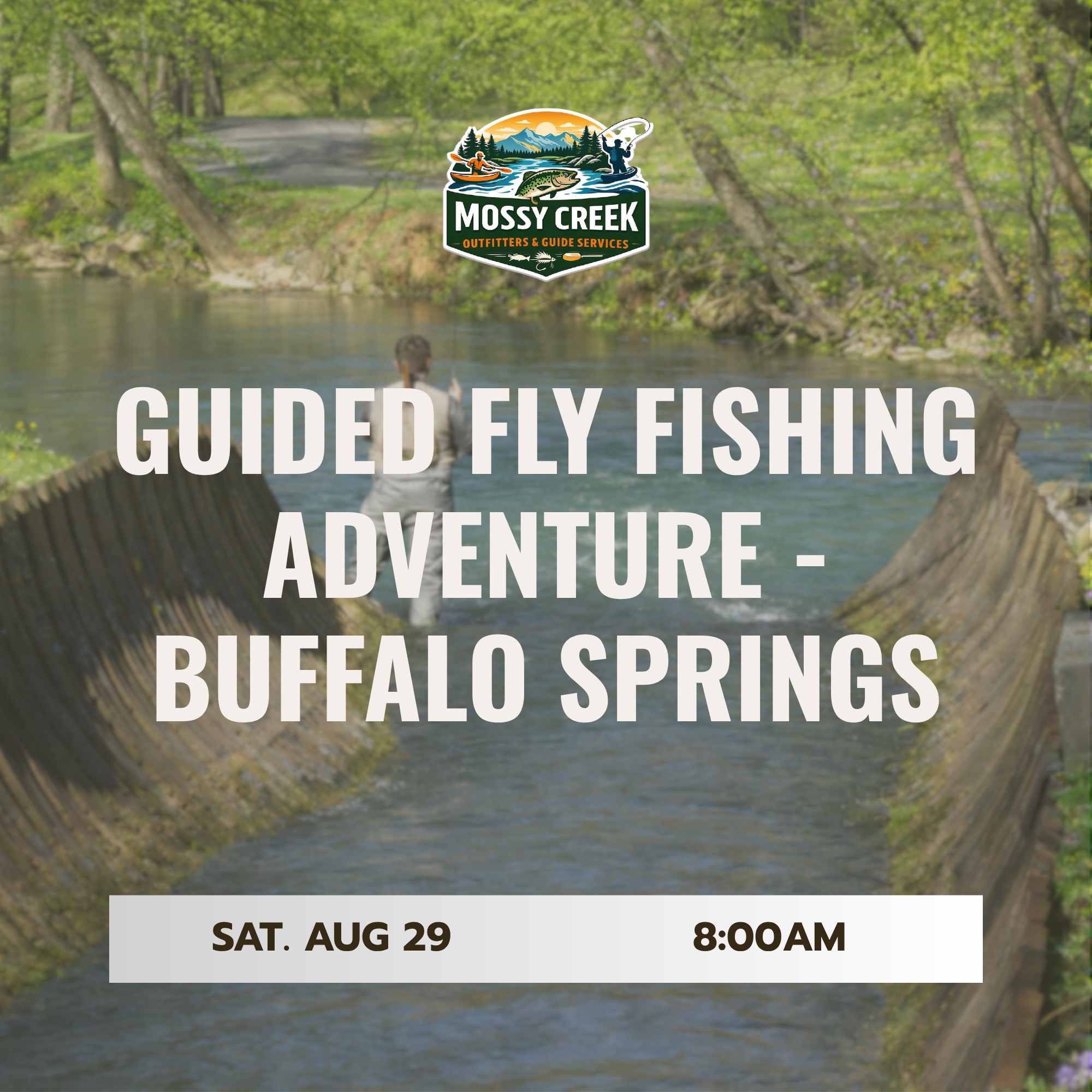 Guided Fly Fishing Adventure - Buffalo Springs