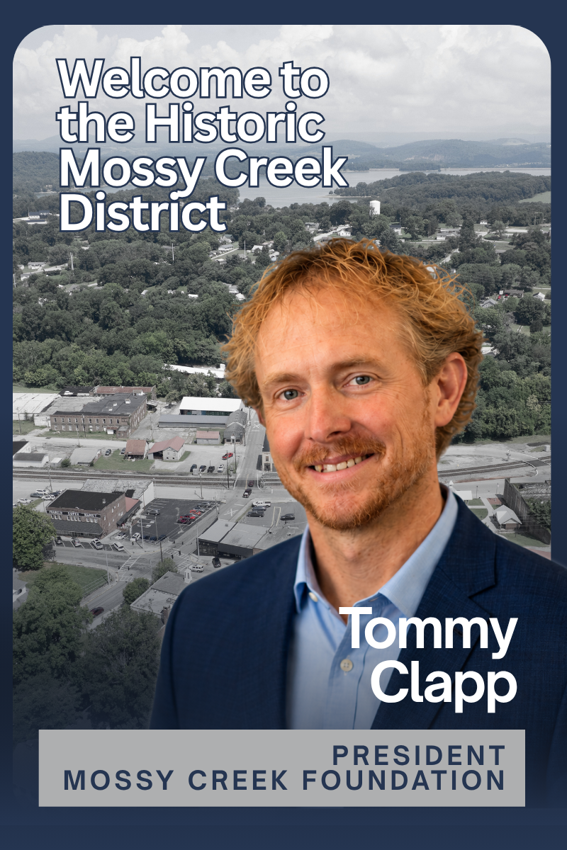 Welcome to the Historic Mossy Creek District