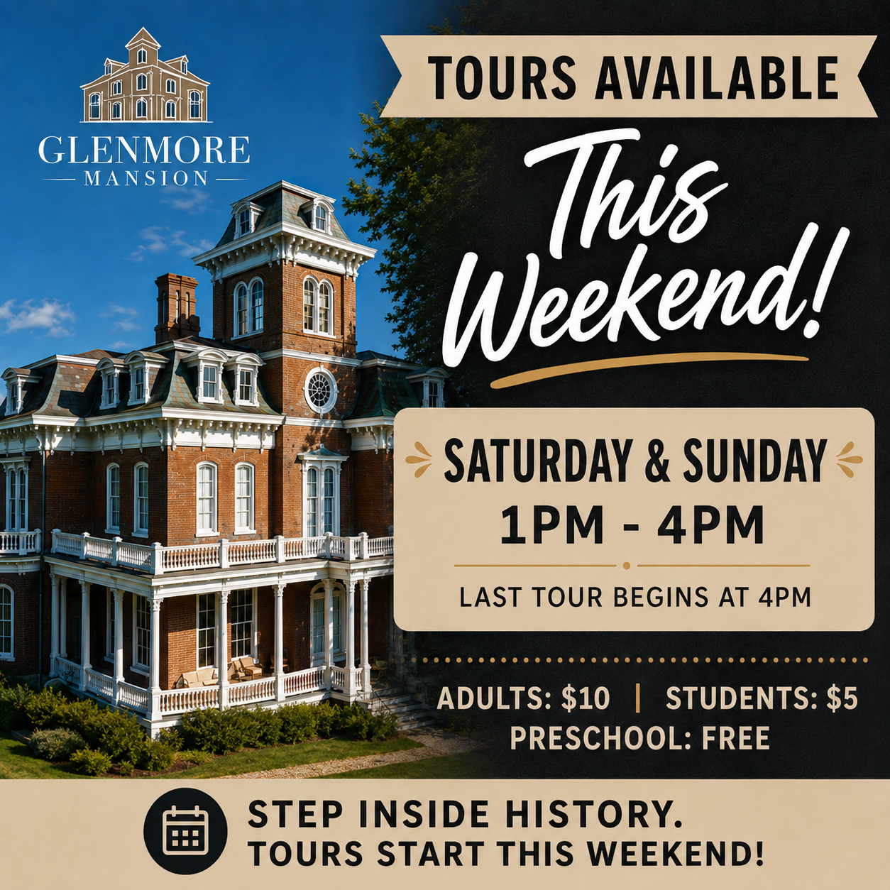 Glenmore Mansion Tours