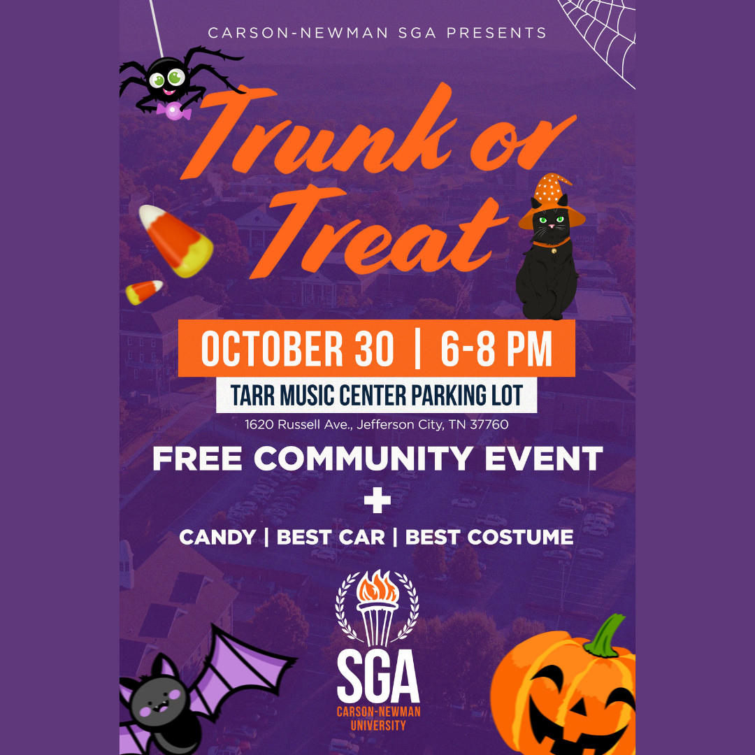 Trunk or Treat at Carson Newman University