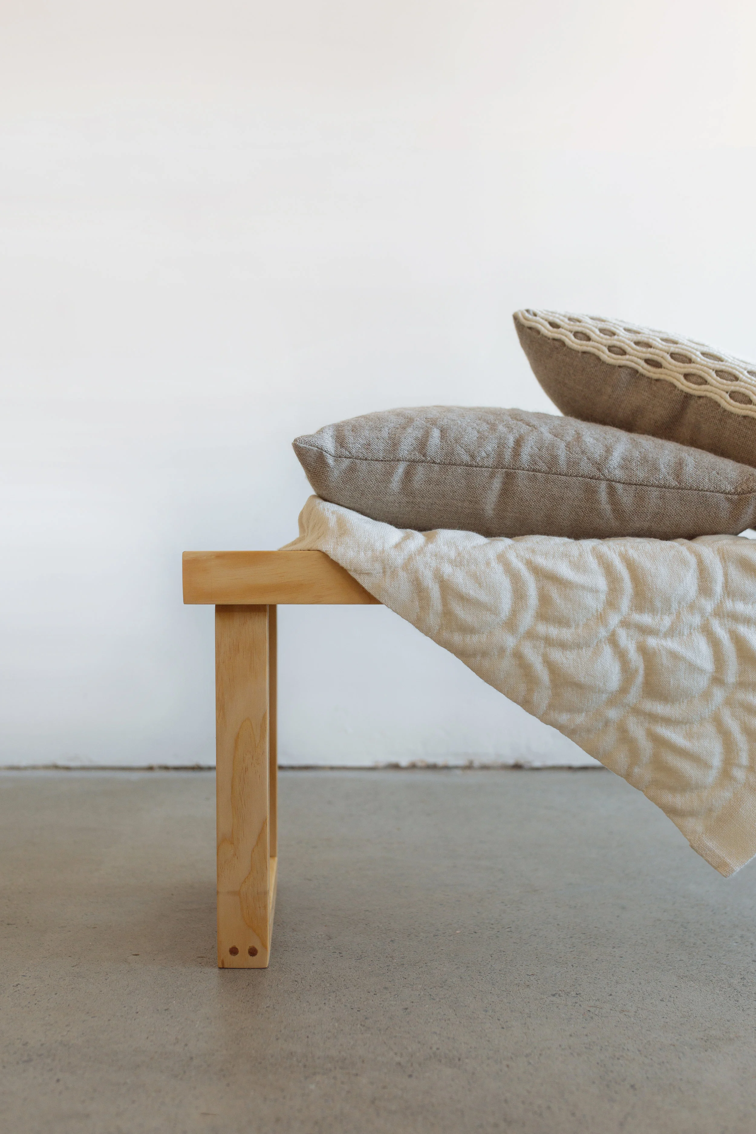With Tokyo bench by The River Studio, Wellington. Photography Anna Briggs