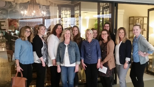 Members of the ISCG team enjoying the MDC!
