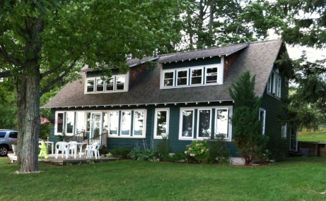 Doug’s favorite place, the cottage at Crystal Lake!