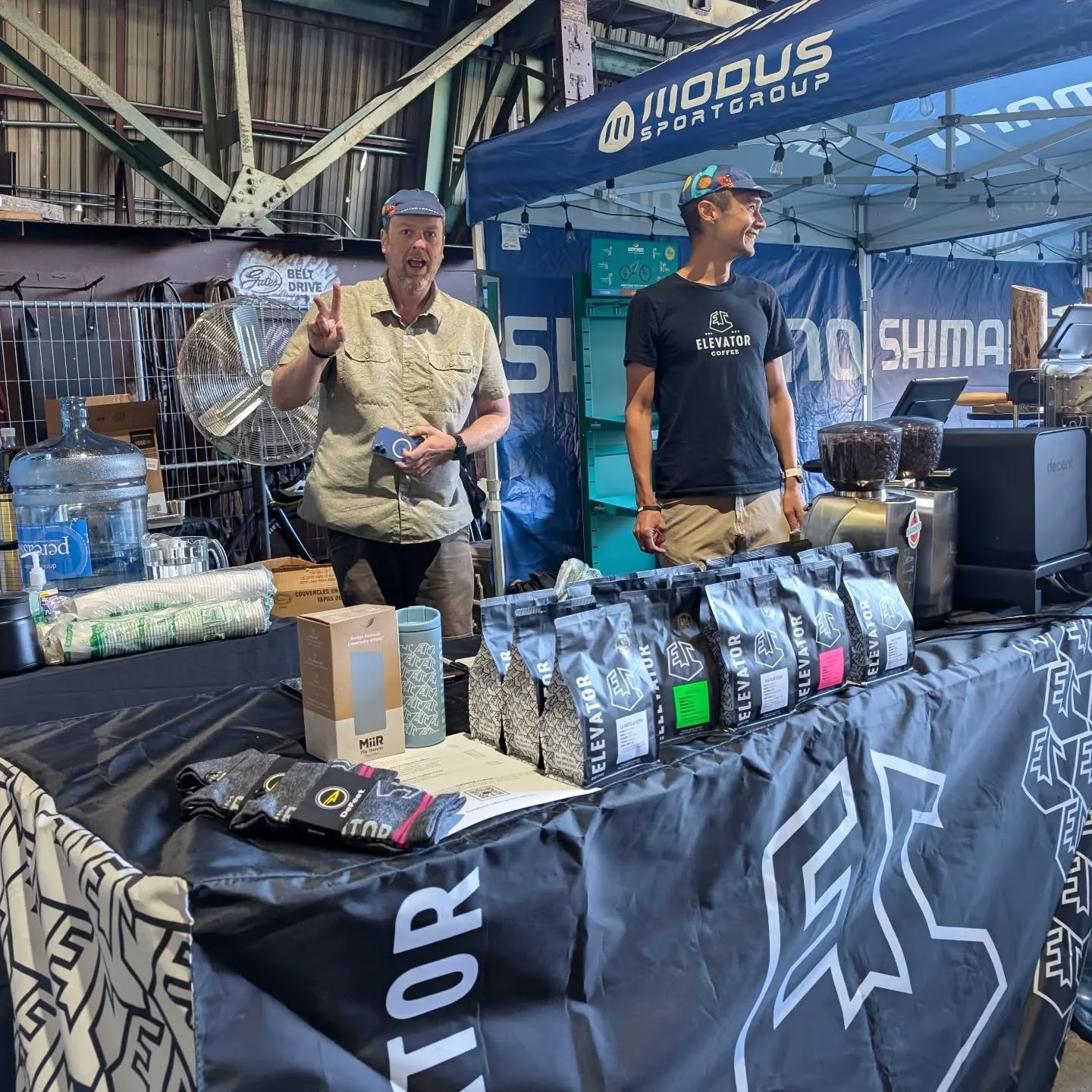 At the @made.bike show all weekend. Come say hi and get a free cup of drip or espresso courtesy of @rideshimano.