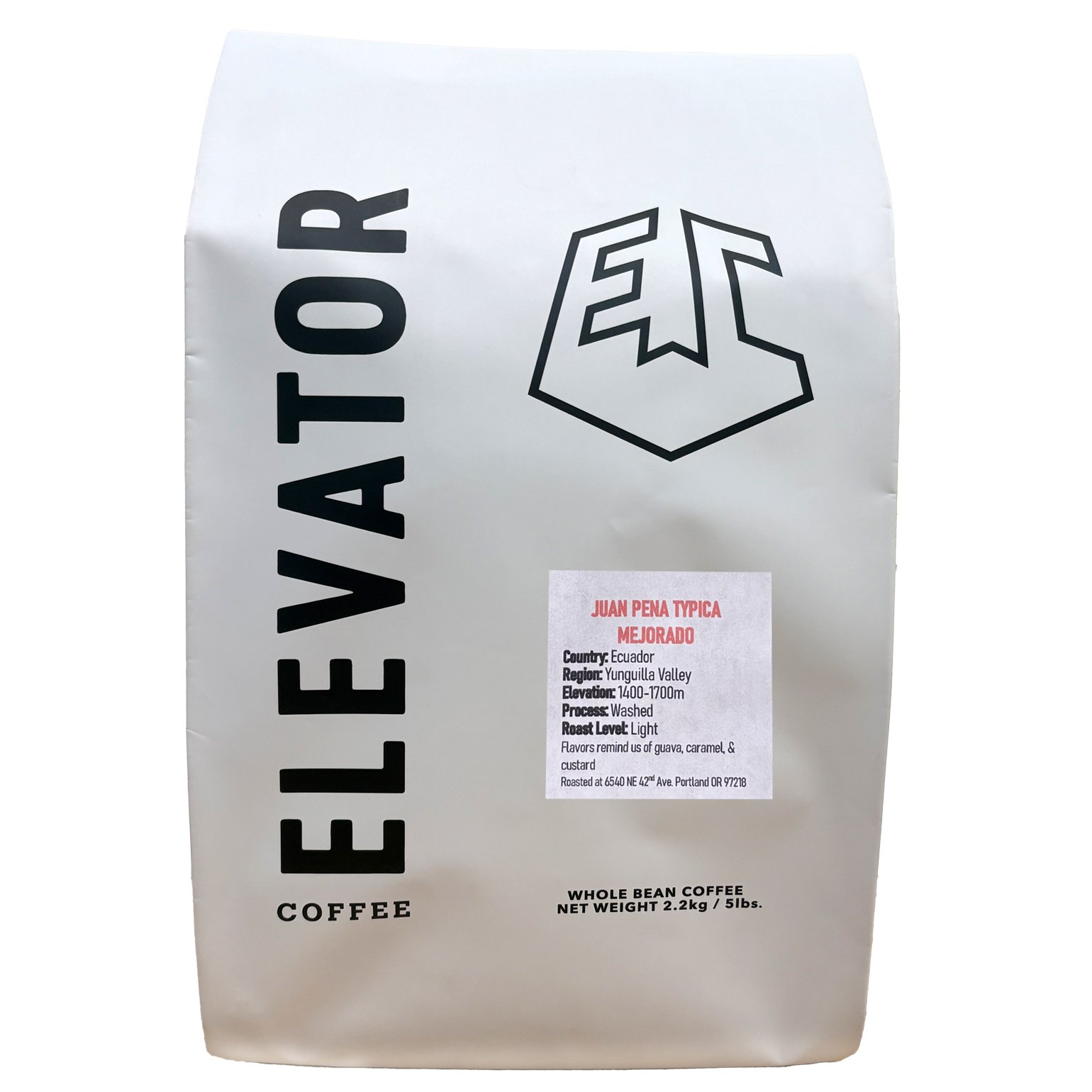 Juan Pena 5lb Bag on white Background