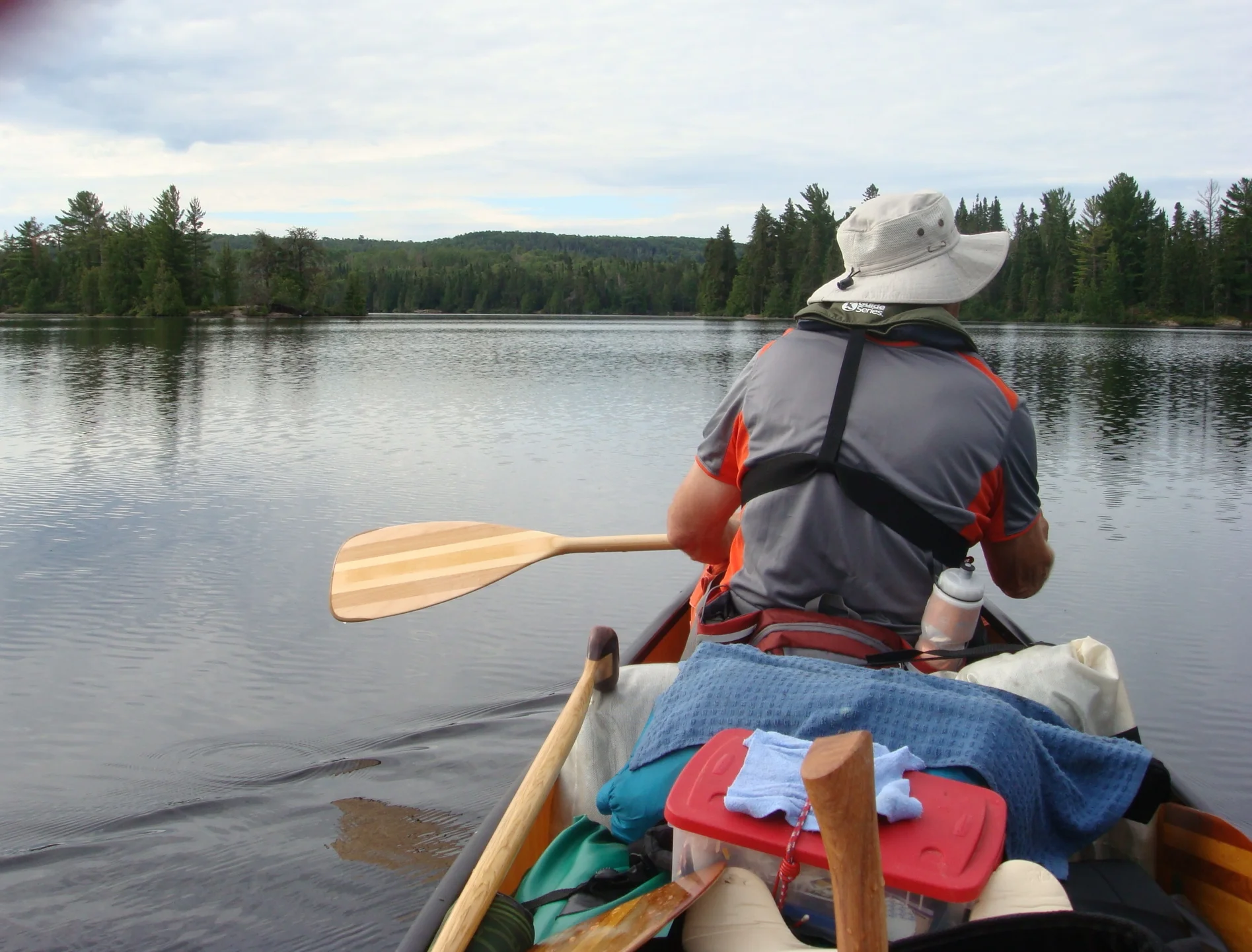 Richard in the boundary waters