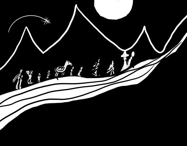 Inktober day 20. Tread. #inktober #inktober2019