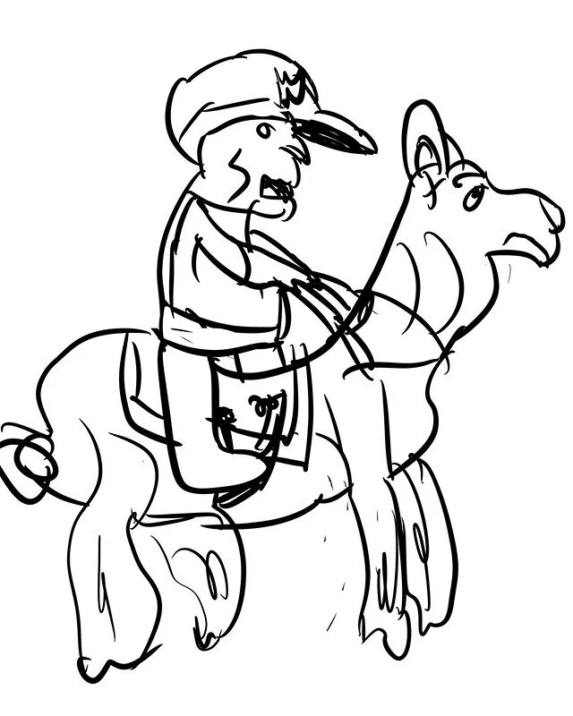 Inktober 28, Ride. #inktober #inktober2019