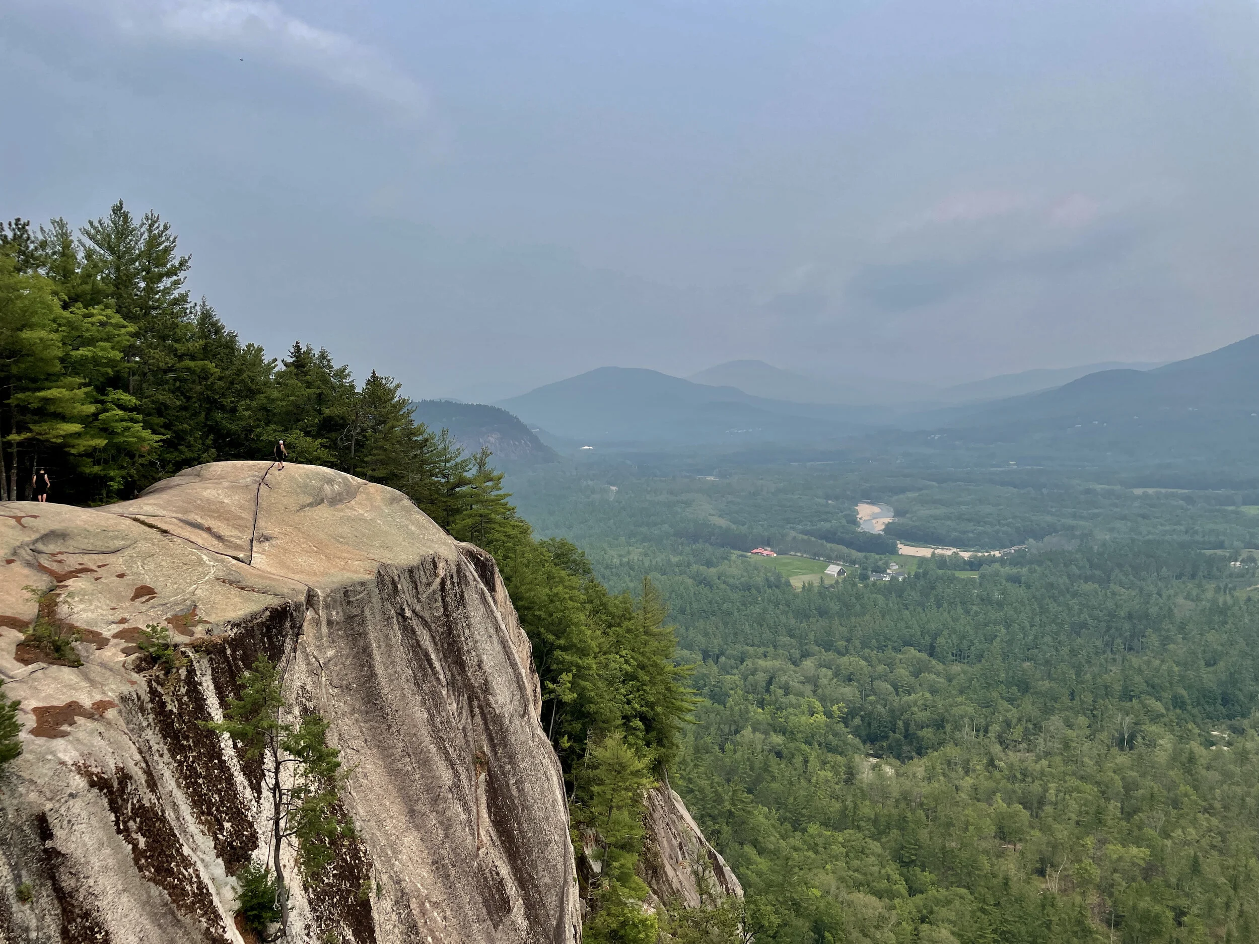  Photo by me: Cathedral Ledge, New Hampshire 2021. 