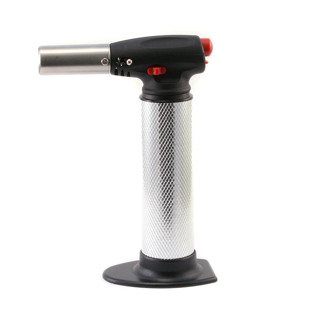 Max Flame Jewelers Torch Self Lighting. Child Proof Safety Lock System. Adjustable Flame. Large Flame Nozzle. A maximum burn time of 90 minutes. Works at Any Angle. Maximum temperature 2500°F.