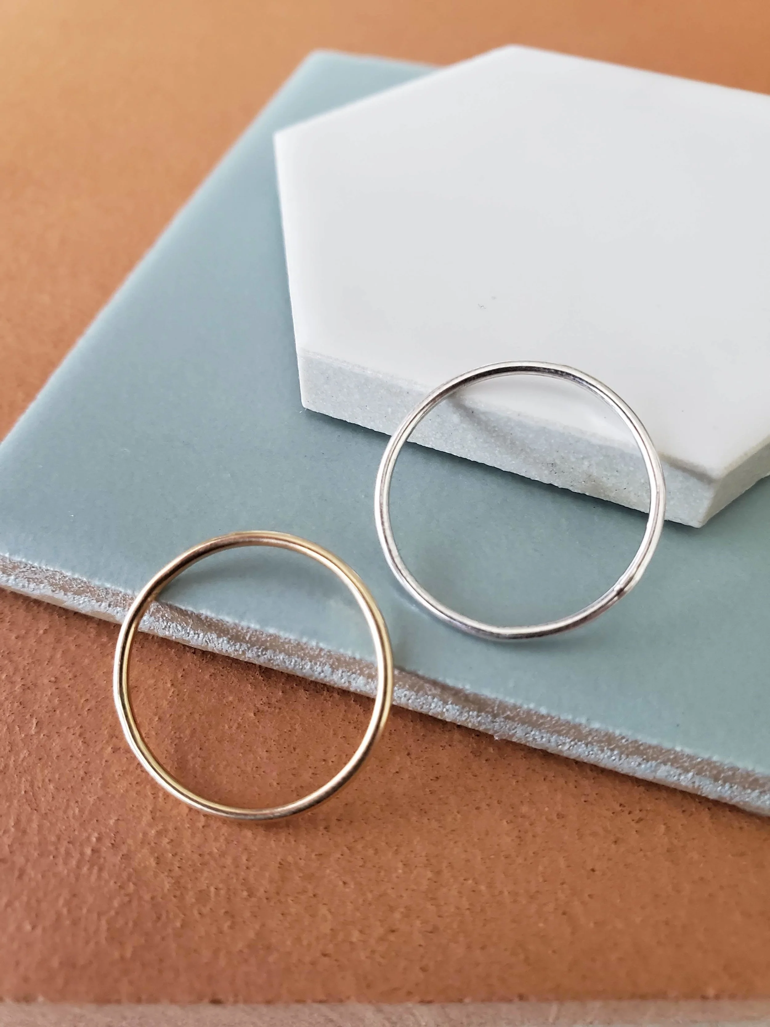 smooth simple stacking rings