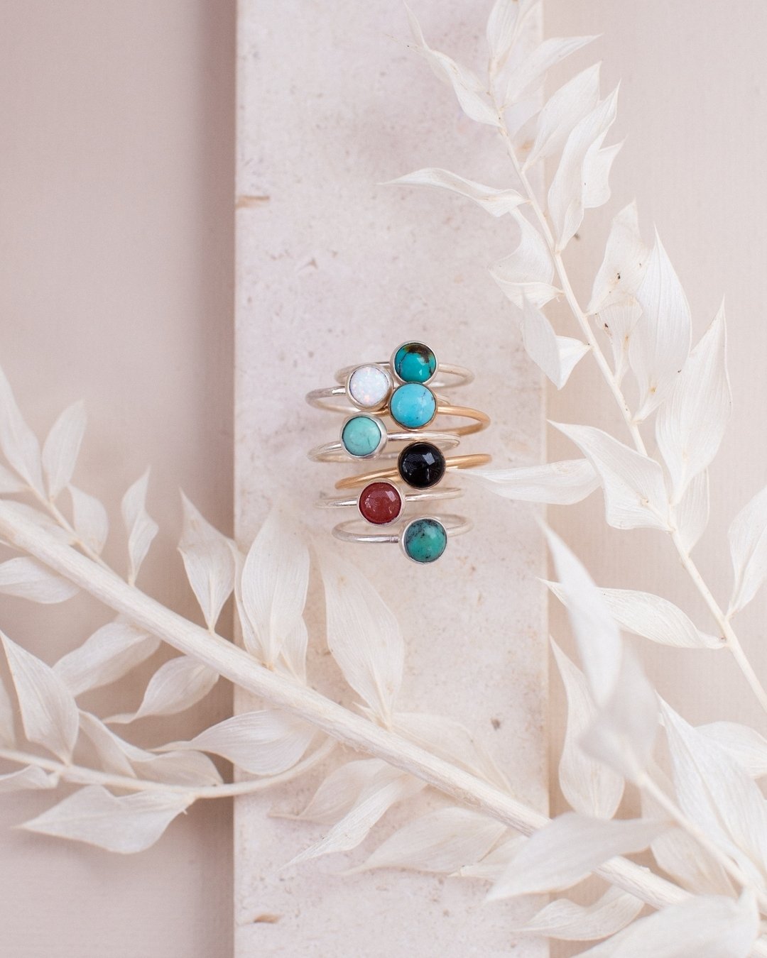 ☆Let's talk rings!☆
Did you know I make a multitude of ring styles and sizes in sterling silver and 14k gold-filled? Meaning I have rings in YOUR SIZE and the color won't rub off. Yes indeed - you can wear these rings in the shower, the pool, to wash
