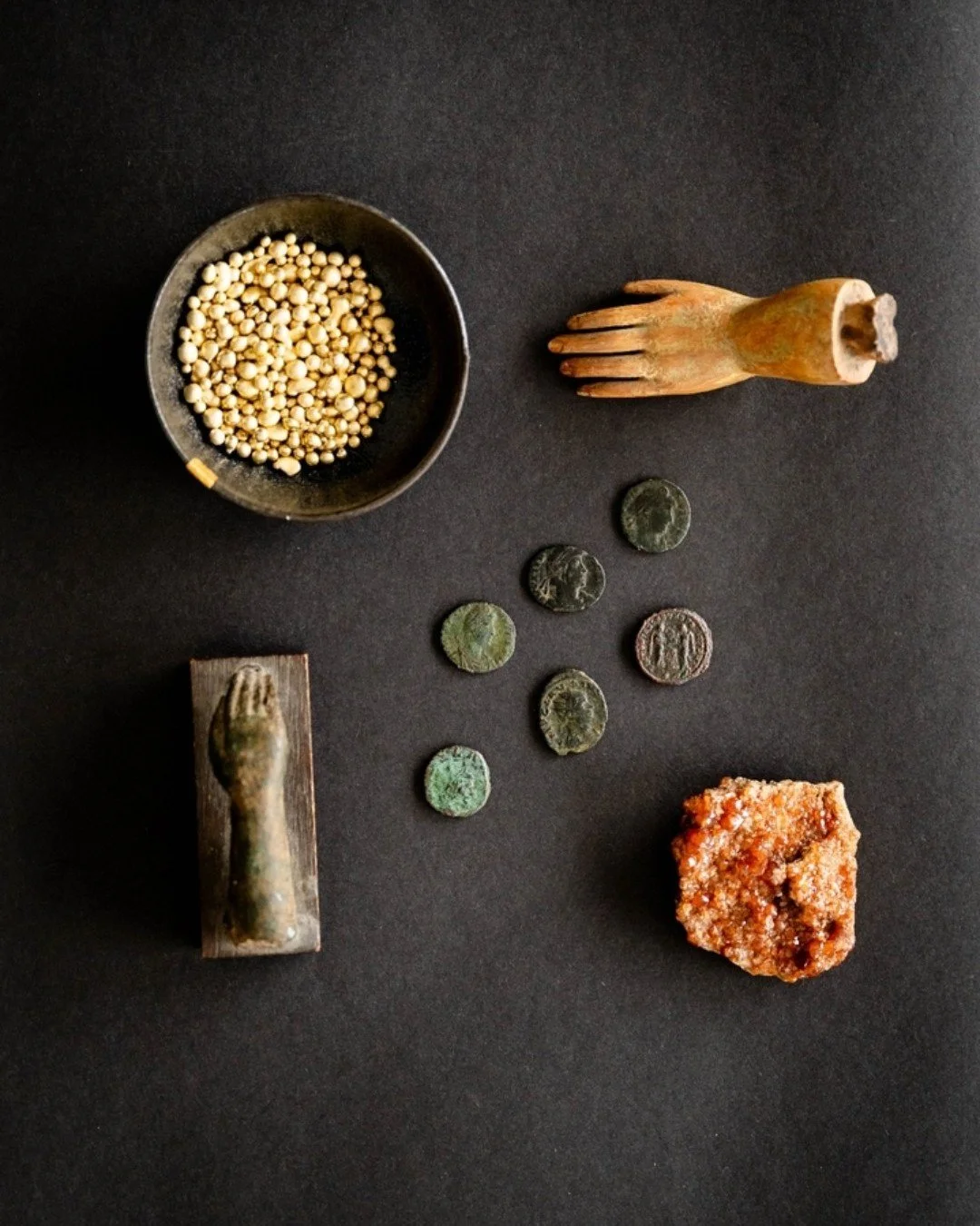 Ancient artifacts become modern heirlooms. #samanthaslaterstudio
#howitsmadematters
#madewithintention
#madeinseattle
#coinjewelry
#romancing
#romancoinjewelry
#prosperity 
#abundance
#castjewelry