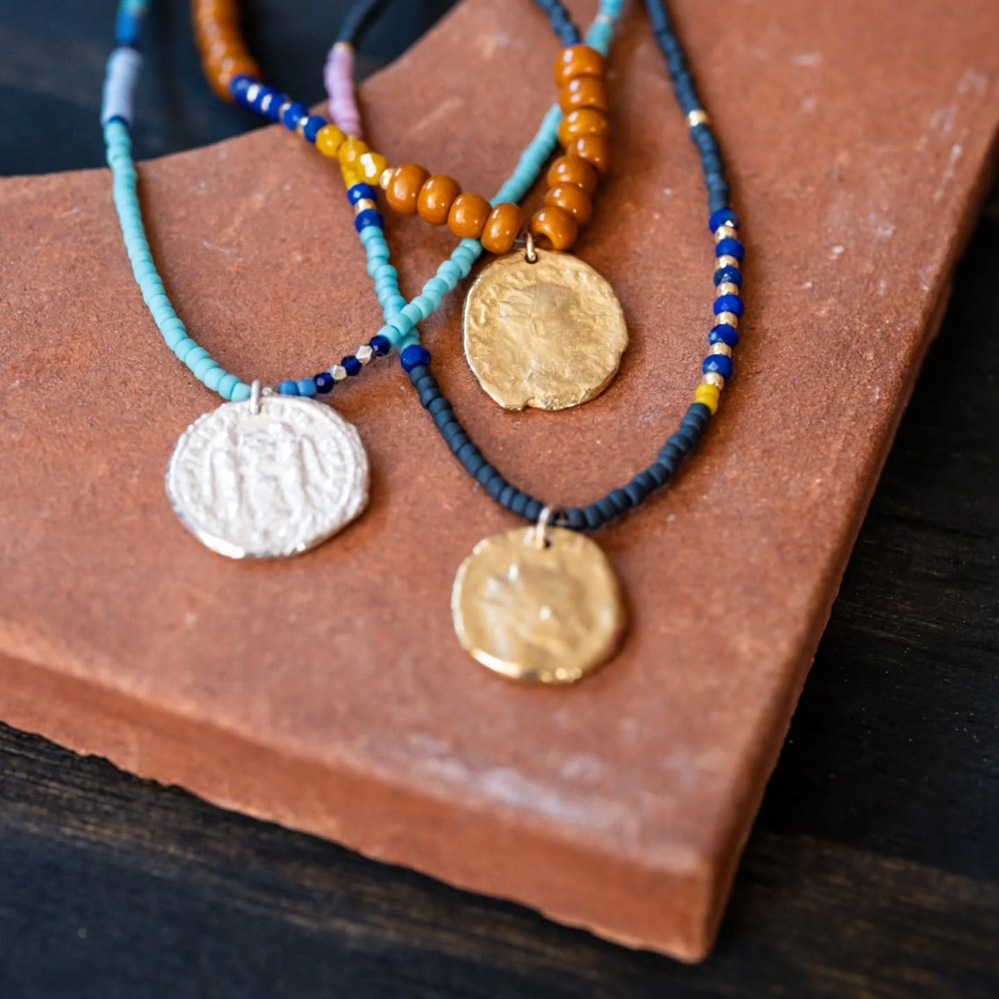 ☆Renegade Craft Fair is this weekend☆
Come and say hi at Magnusun Park on Saturday or Sunday, see all the new pieces I have created for you: beaded coin, hand and snake necklaces, roman coin earrings, as well as my new snake bolo connector and two on