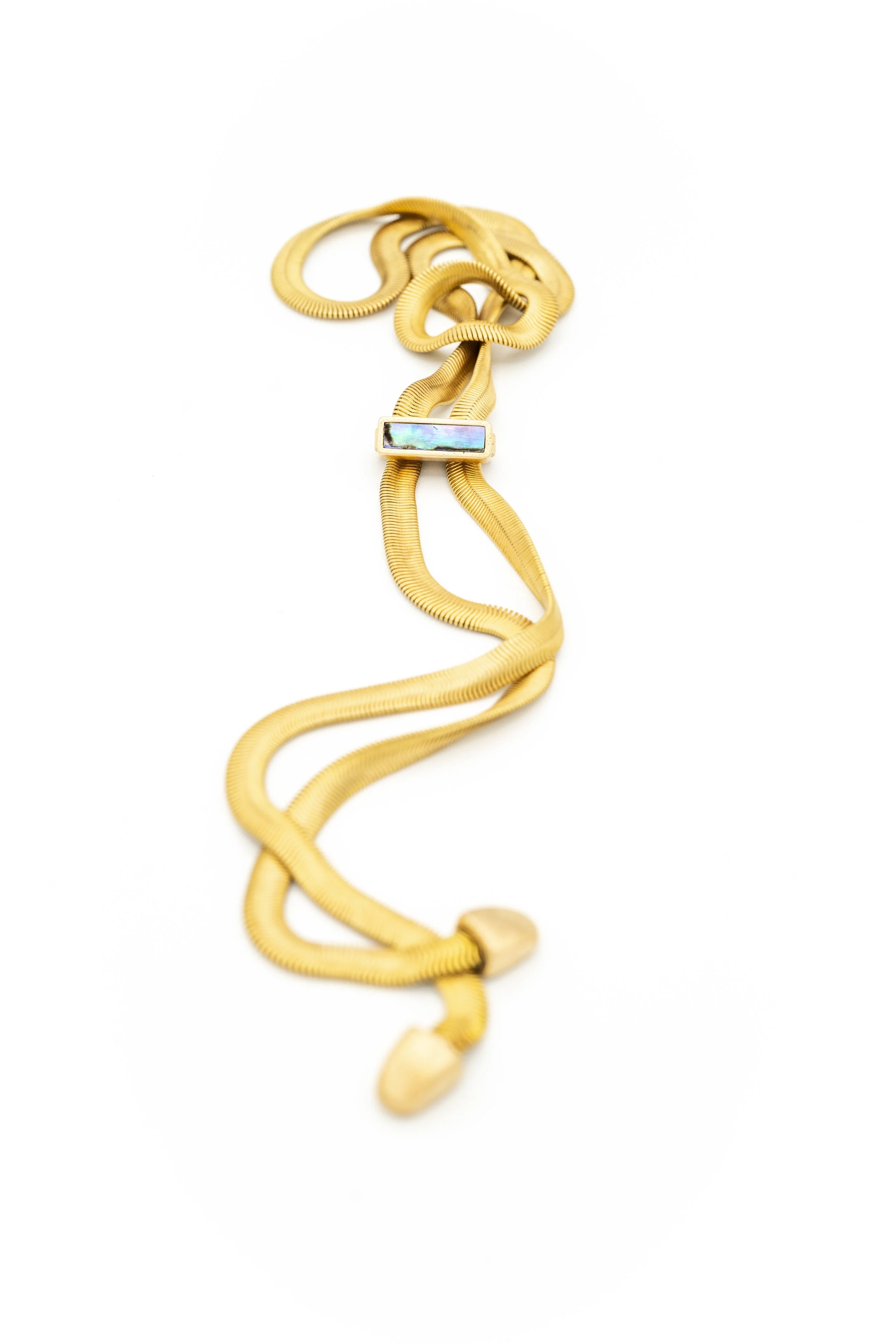 Tidal Bolo Tie Necklace