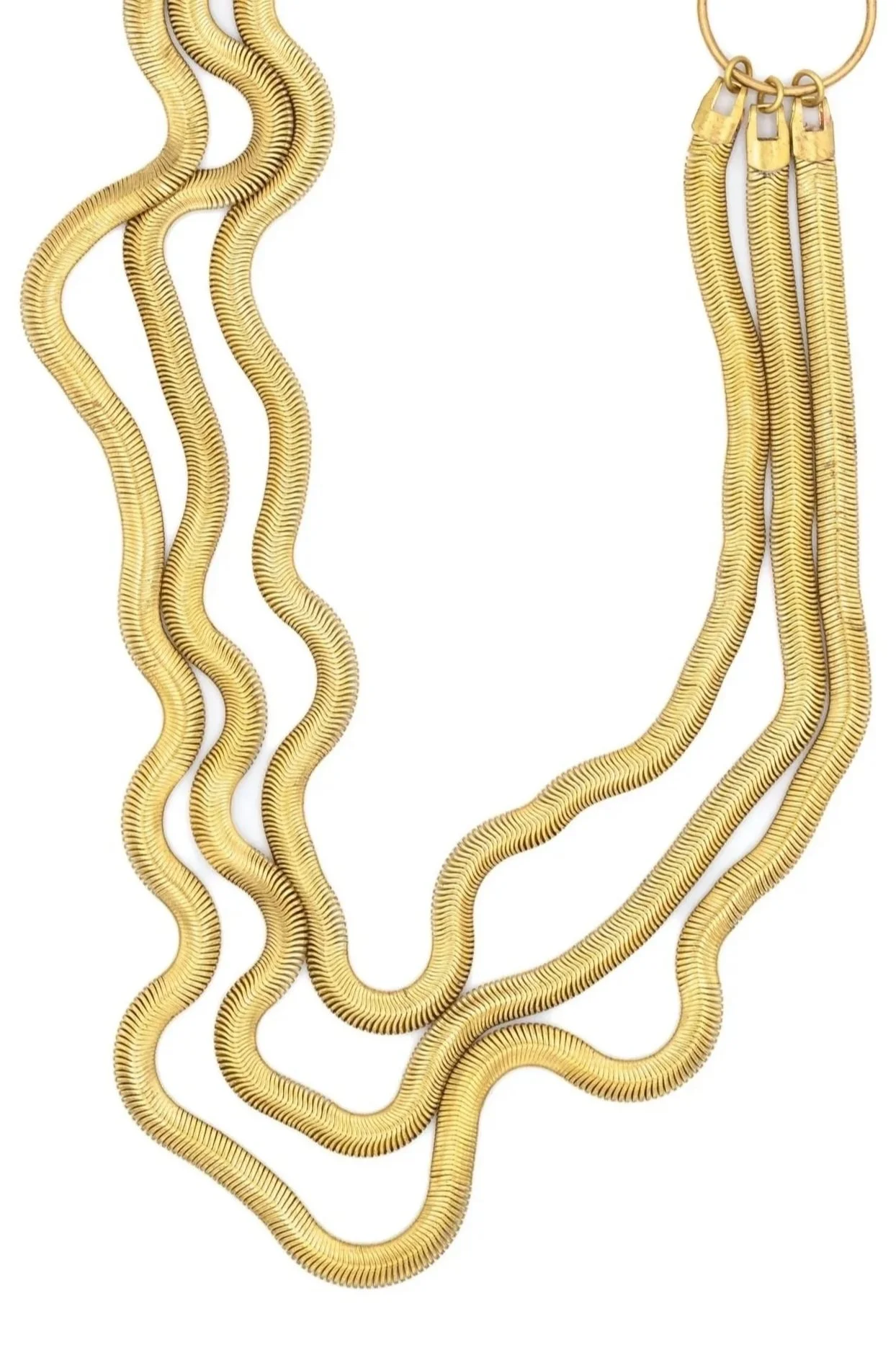 Three Strand Feels Like Velvet Necklace