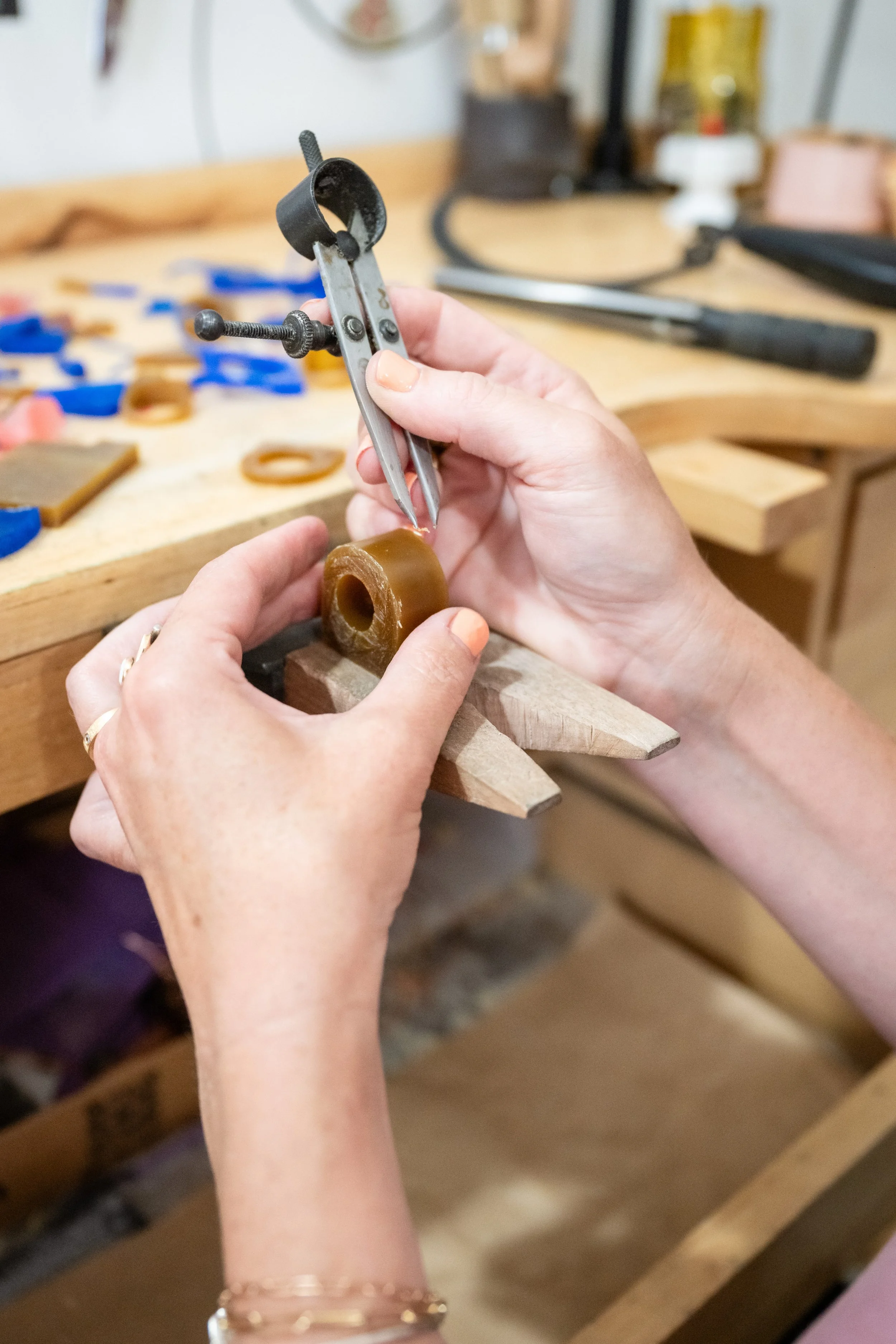 Lost Wax Ring Carving Class