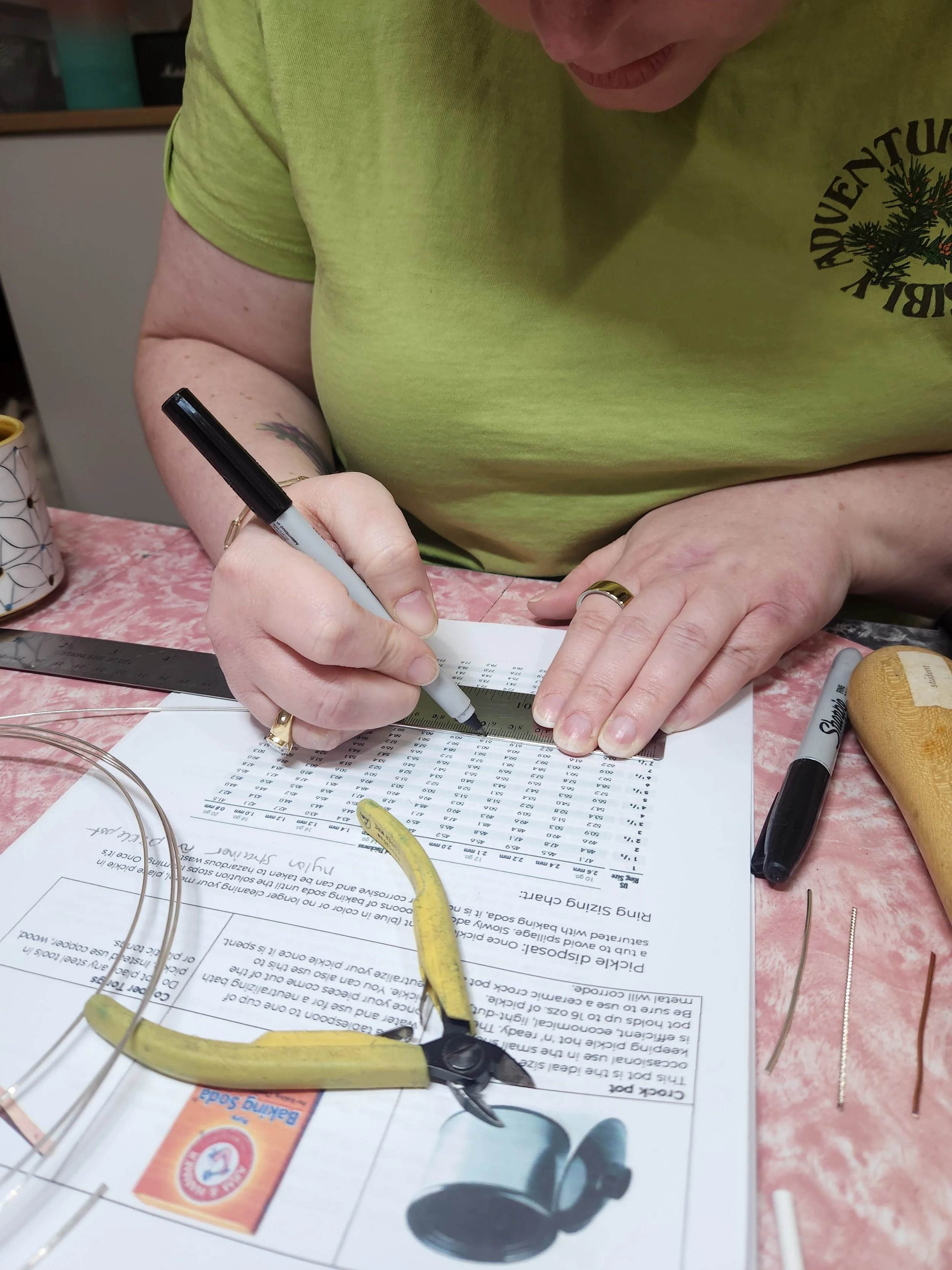 Soldering Class Book you Beginner Basic Soldering class today! | Samantha Slater Studio