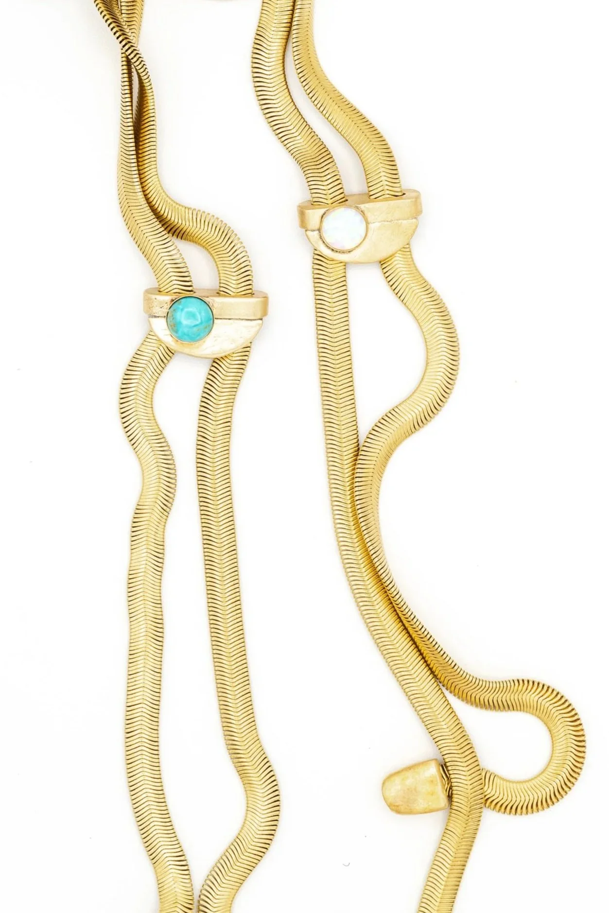 Halo Bolo Tie Necklace