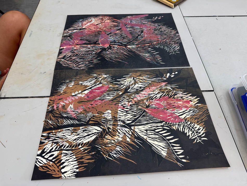 'A' Maori Approach to Printmaking